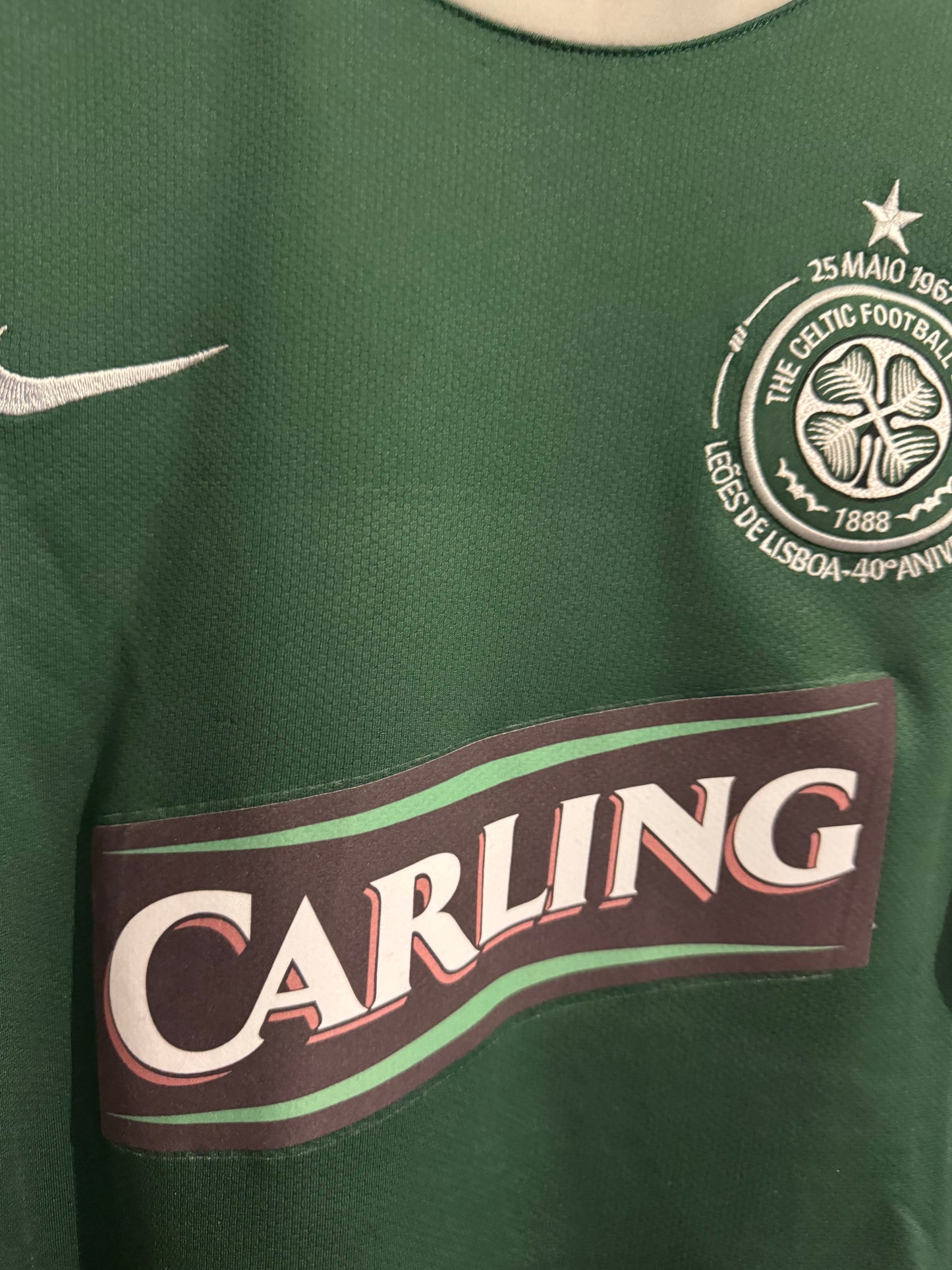 Celtic Football Shirt - 2007 / 2008 - Away - Large - #18 Massimo Donati