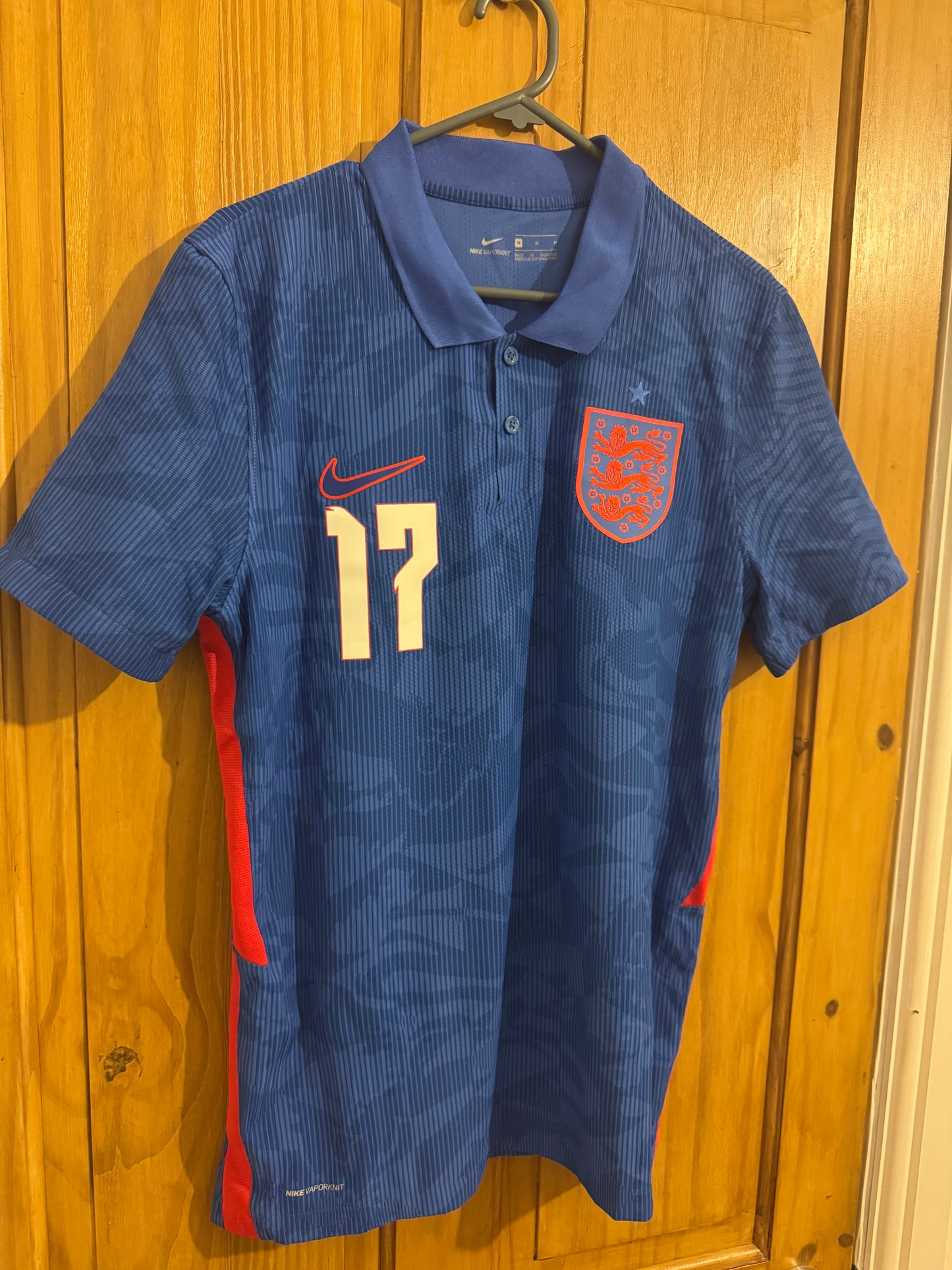 England Football Shirt - 2020 - Away - Medium - #17 Sancho - Vaporknit