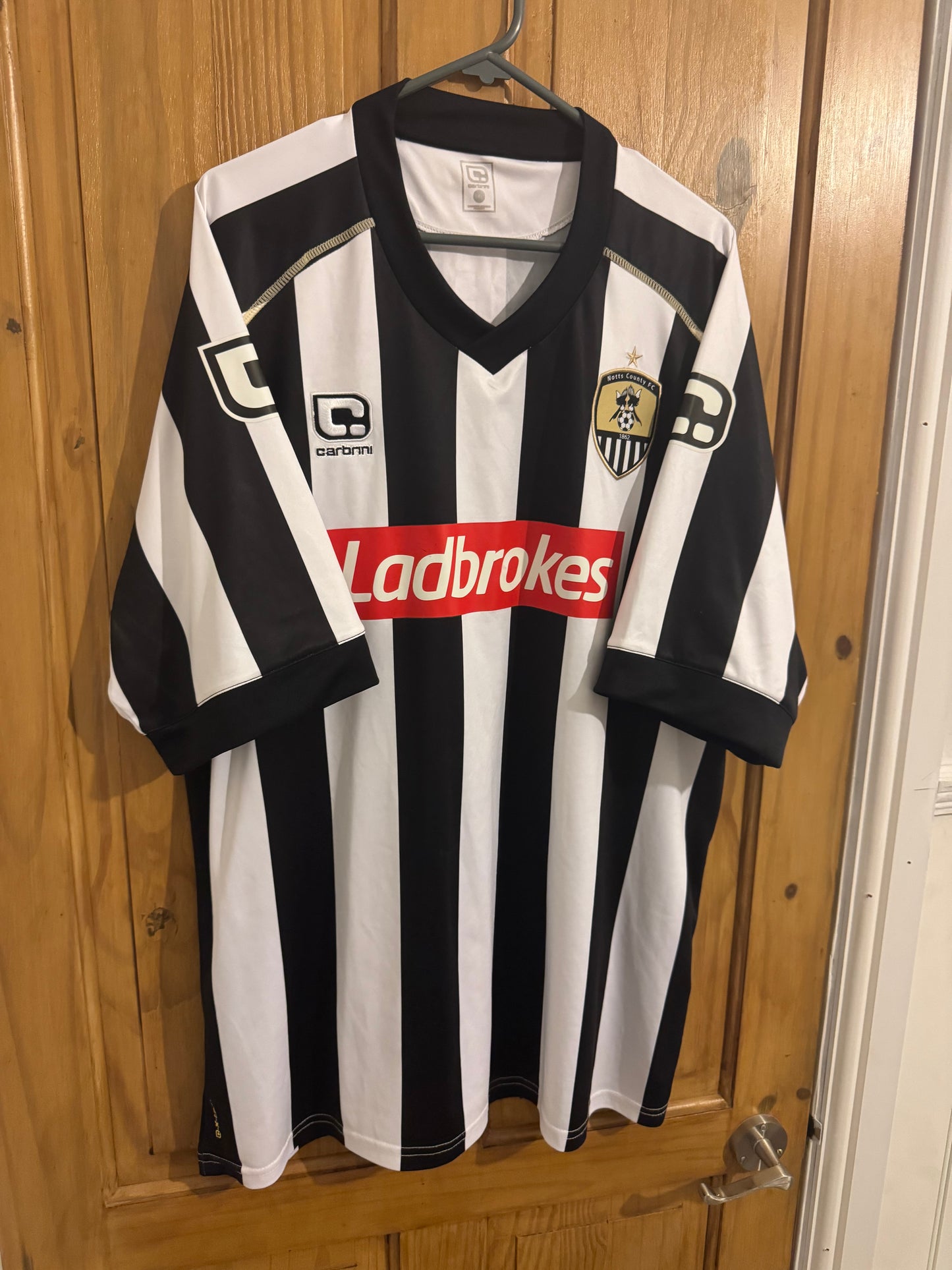 Notts County Football Shirt - 2016 / 2017 - Home - 3XL - #9 Shola Ameobi