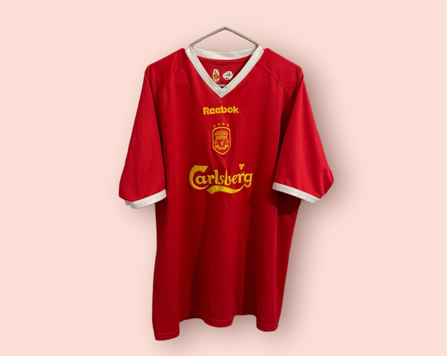 Liverpool Football Shirt - 2002 / 2003 - Home - European Version - XXL