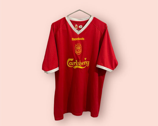 Liverpool Football Shirt - 2002 / 2003 - Home - European Version - XXL