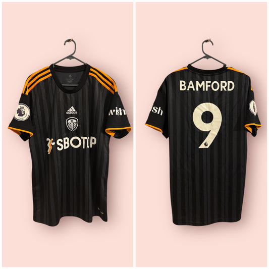 Leeds United Football Shirt - 2022 / 2023 - Third - Medium - #9 Bamford