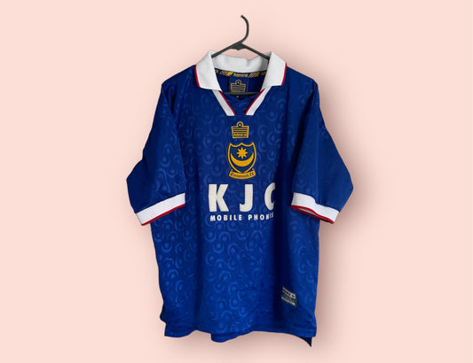 Portsmouth Football Shirt - 1997 / 1998 / 1999 - Home - Medium - Rare Classic