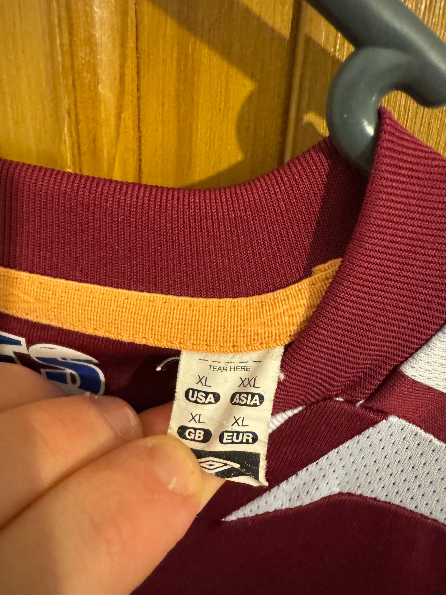 Heart Of Midlothian FC - Hearts Football Shirt - 2007 / 2008 - LS - XL - #9 Nade