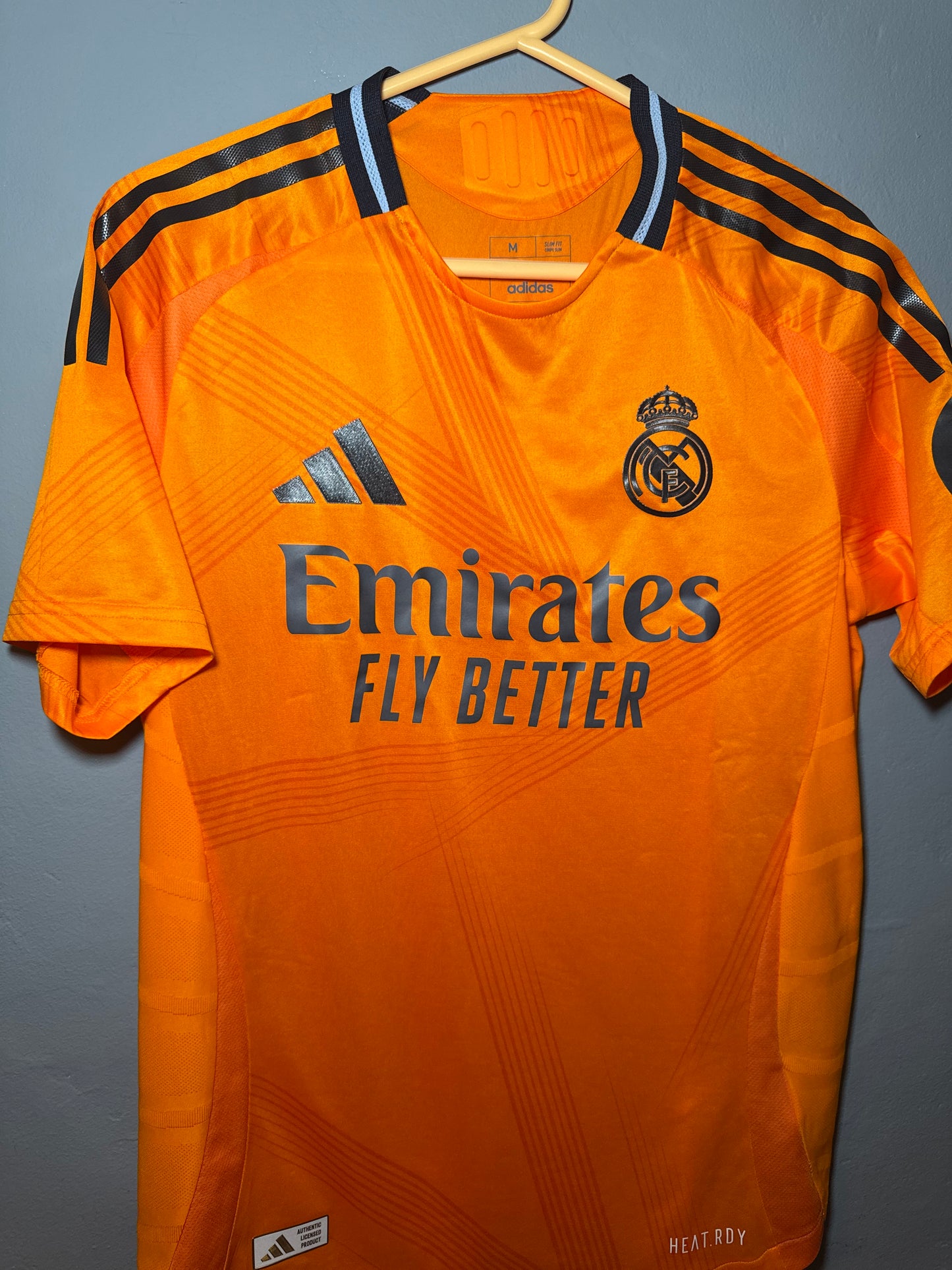 Real Madrid Football Shirt - 2024 / 2025 - Away - Medium - HEAT RDY
