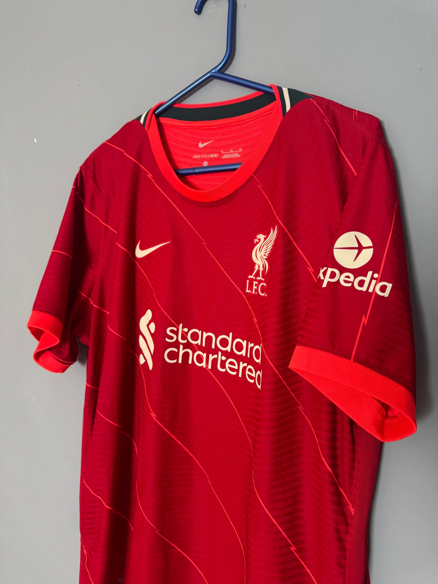 Liverpool Football Shirt - 2021 / 2022 - Home - XL - Dri Fit Adv - #5 Konate