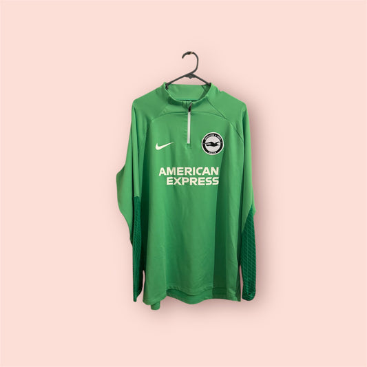 Brighton & Hove Albion Football Top - 2022 / 2023 / 2024 - 1/4 Zip - XL