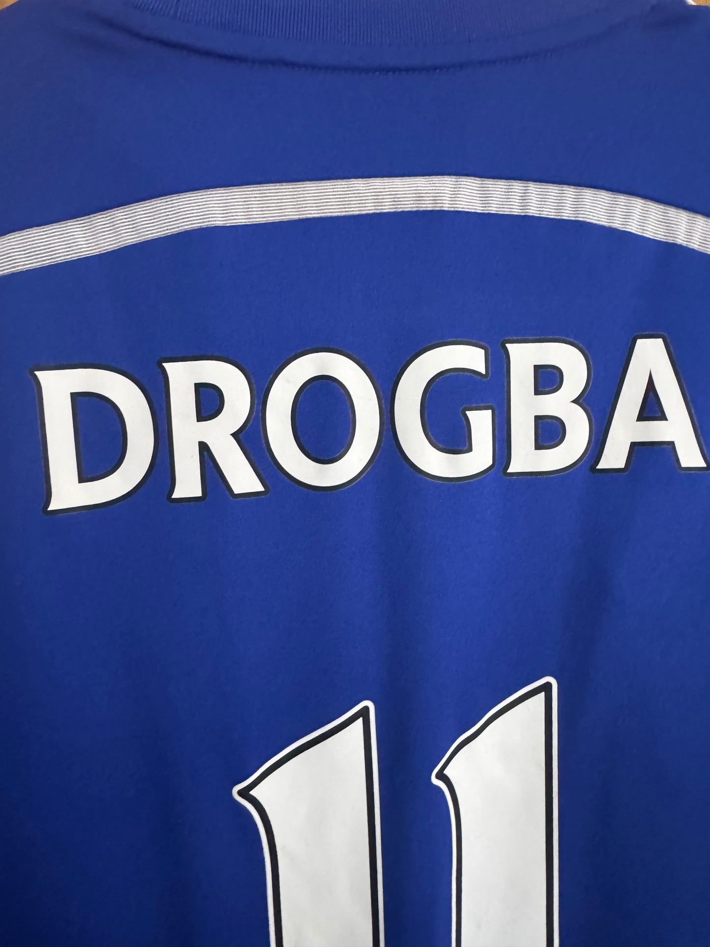 Chelsea Football Shirt - 2014 / 2015 - Home - Medium - #11 Didier Drogba