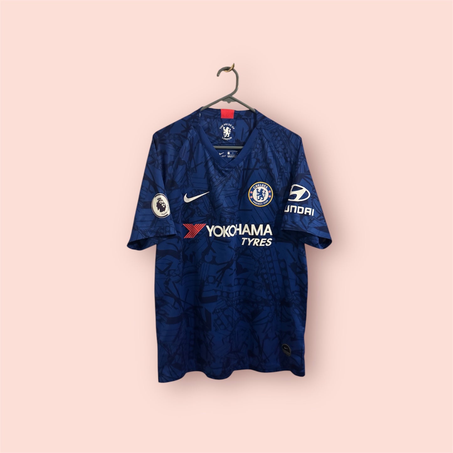 Chelsea Football Shirt - 2019 / 2020 - Home - Large - #19 Mason Mount
