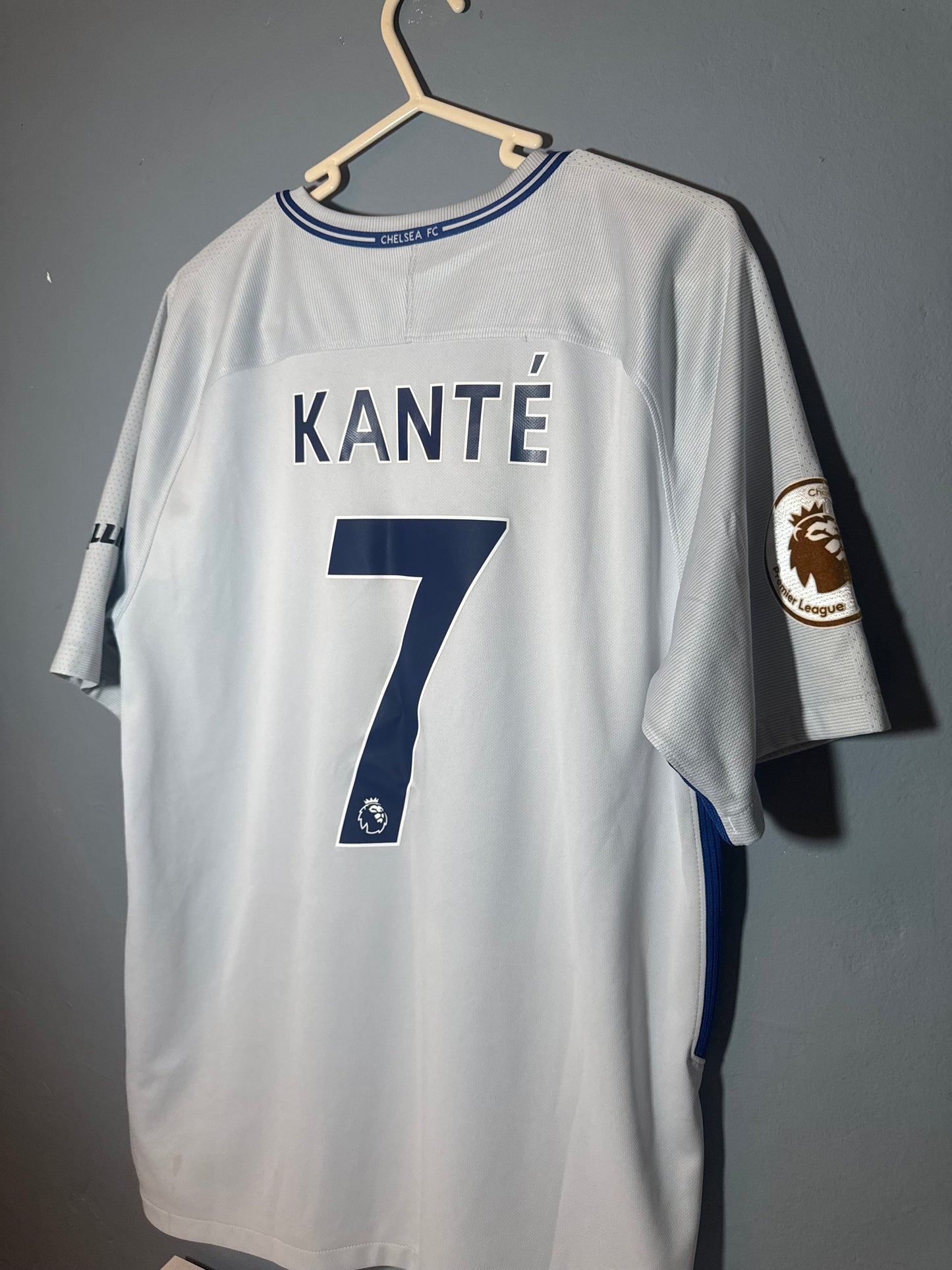 Chelsea Football Shirt - 2017 / 2018 - Away - Large - #7N'Golo Kante