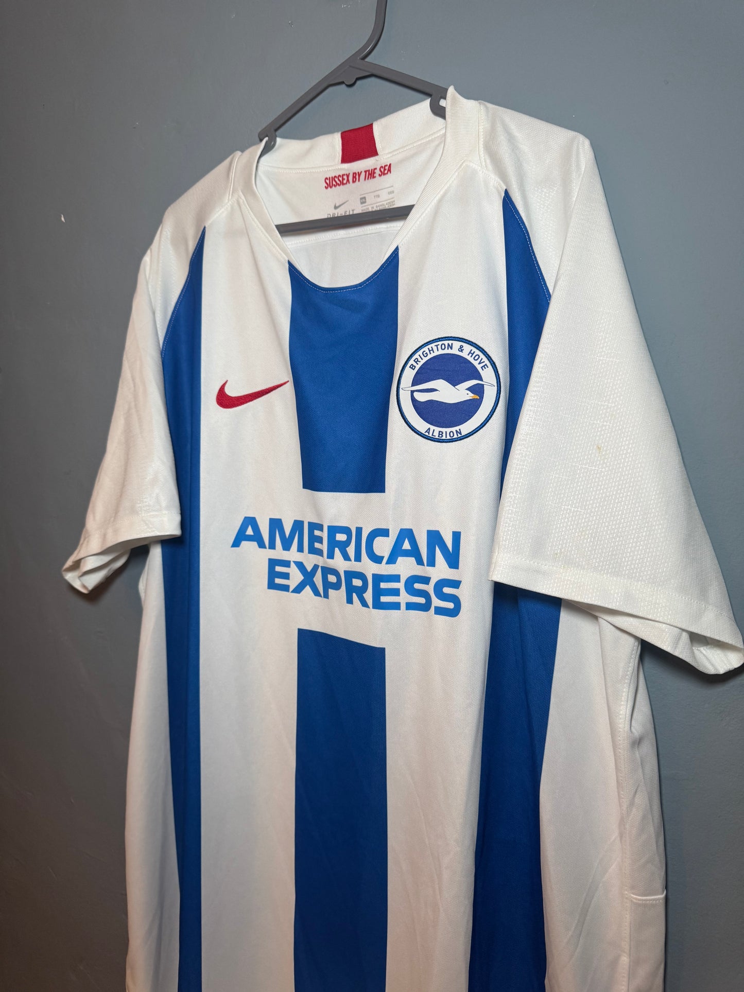 Brighton & Hove Albion Football Shirt - 2018 / 2019 - Home - XXL
