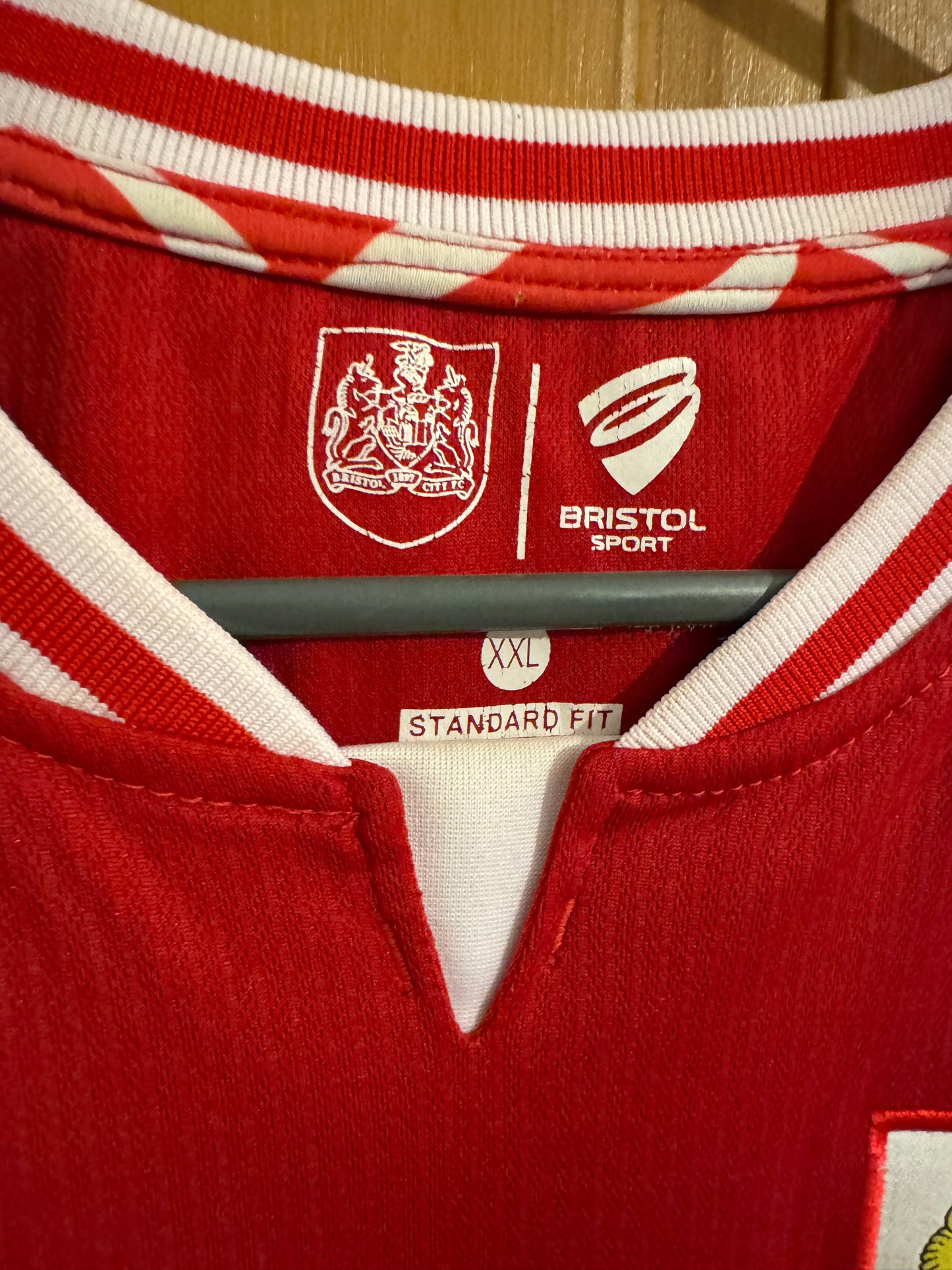 Bristol City Football Shirt - 2015 / 2016 - Home - XXL