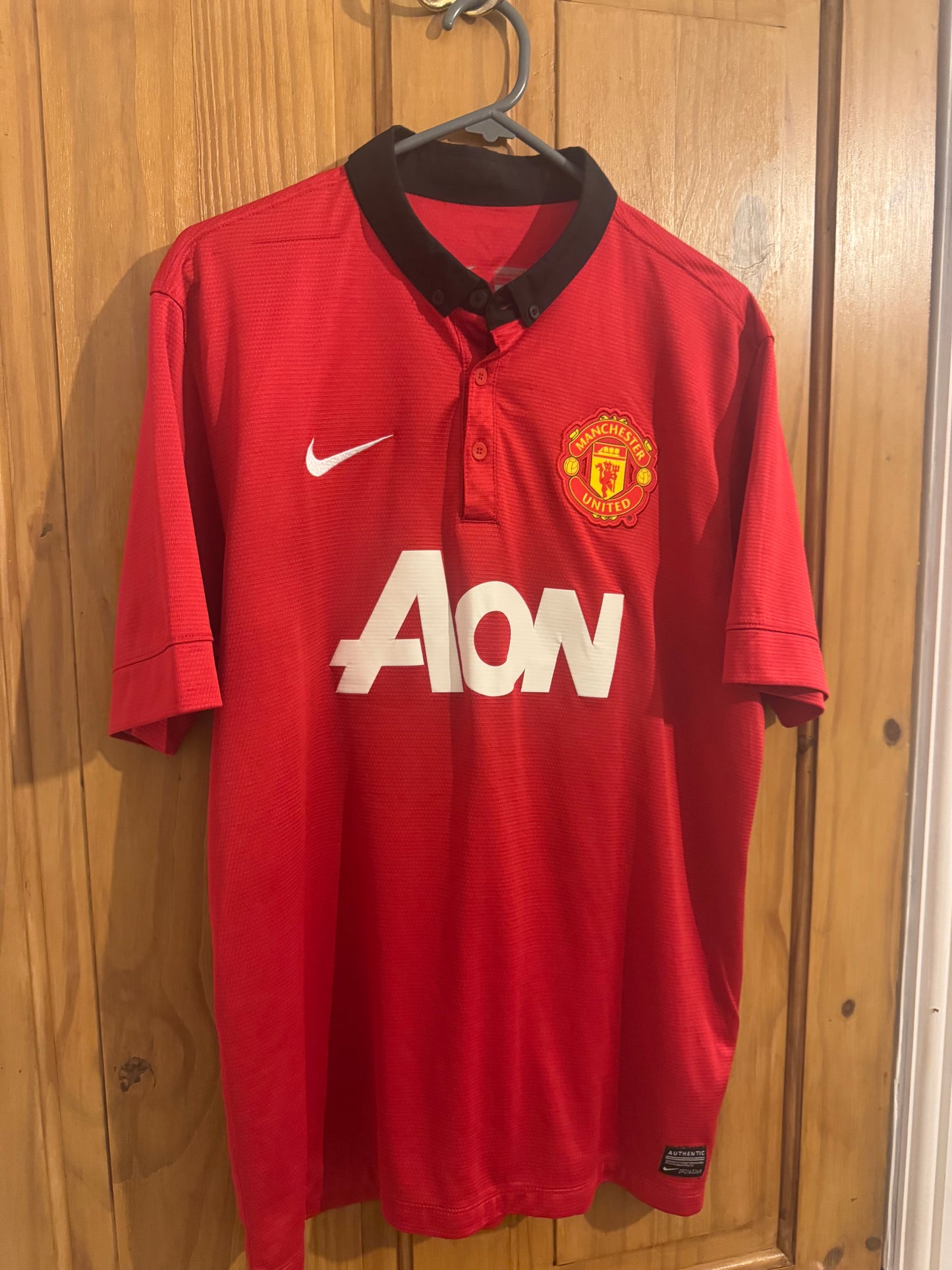Manchester United Football Shirt - 2013 / 2014 - Large - #20 van Persie