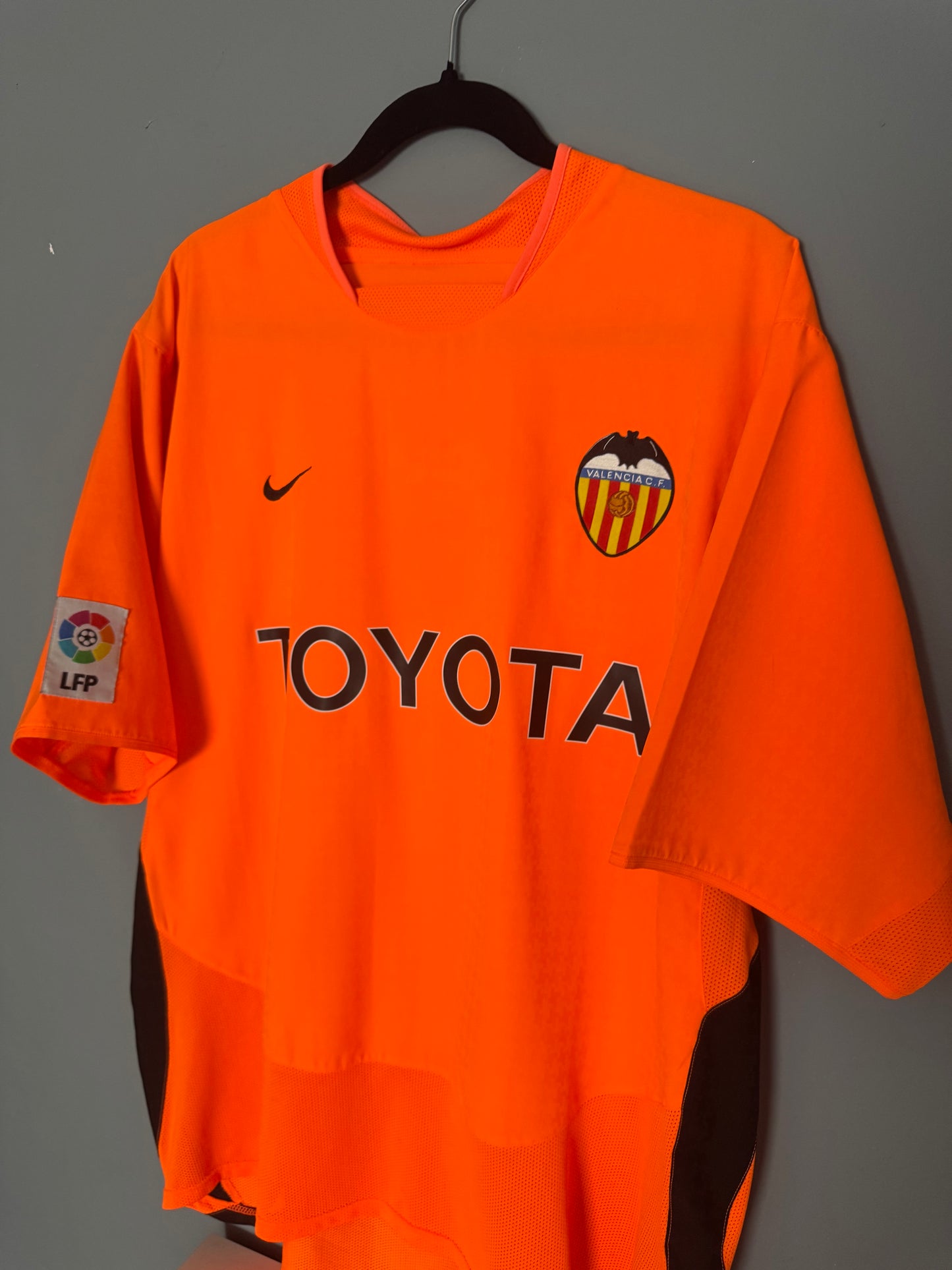 Valencia Football Shirt - 2003 / 2004 - Away - XL - Rare Double Winning Shirt