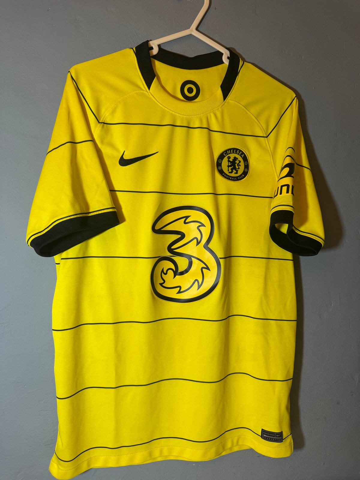Chelsea Football Shirt - 2021 / 2022 - Away - Medium - #6 Thiago Silva