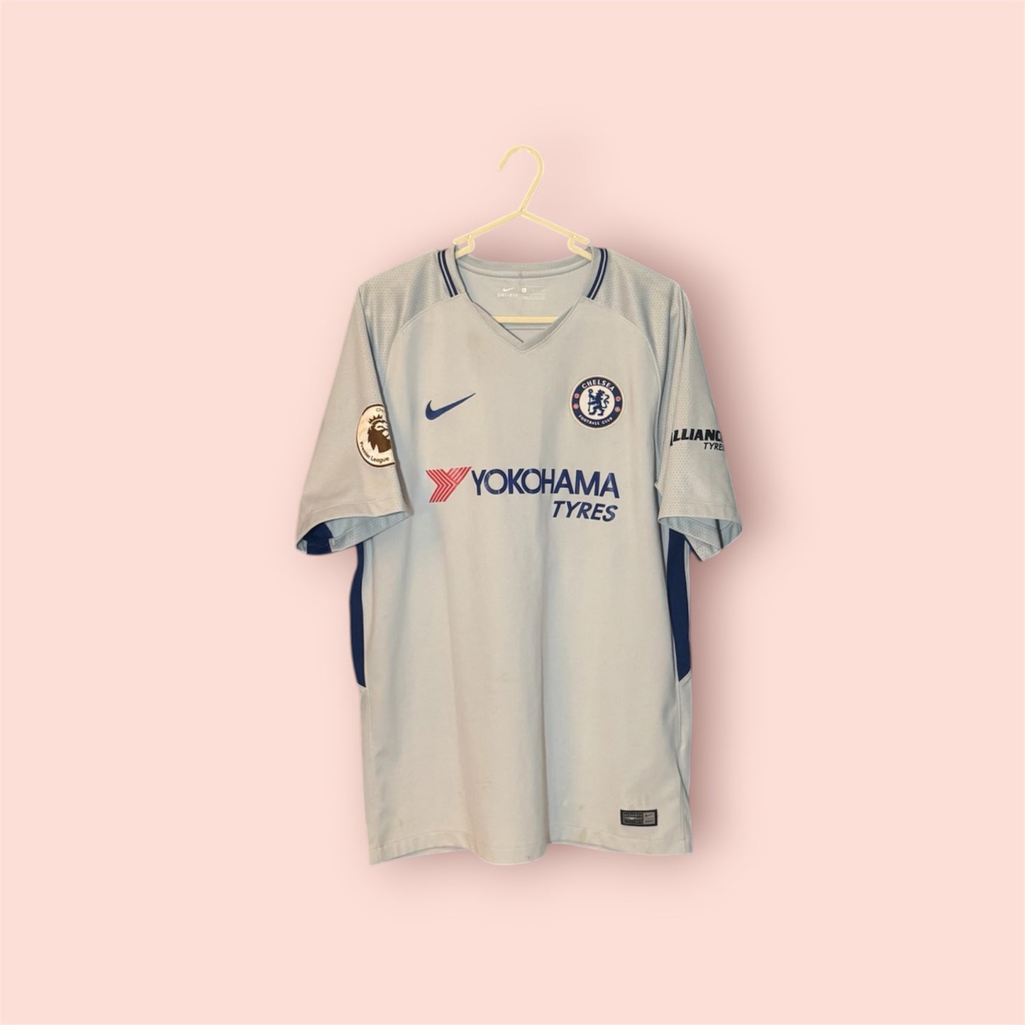 Chelsea Football Shirt - 2017 / 2018 - Away - Large - #7N'Golo Kante