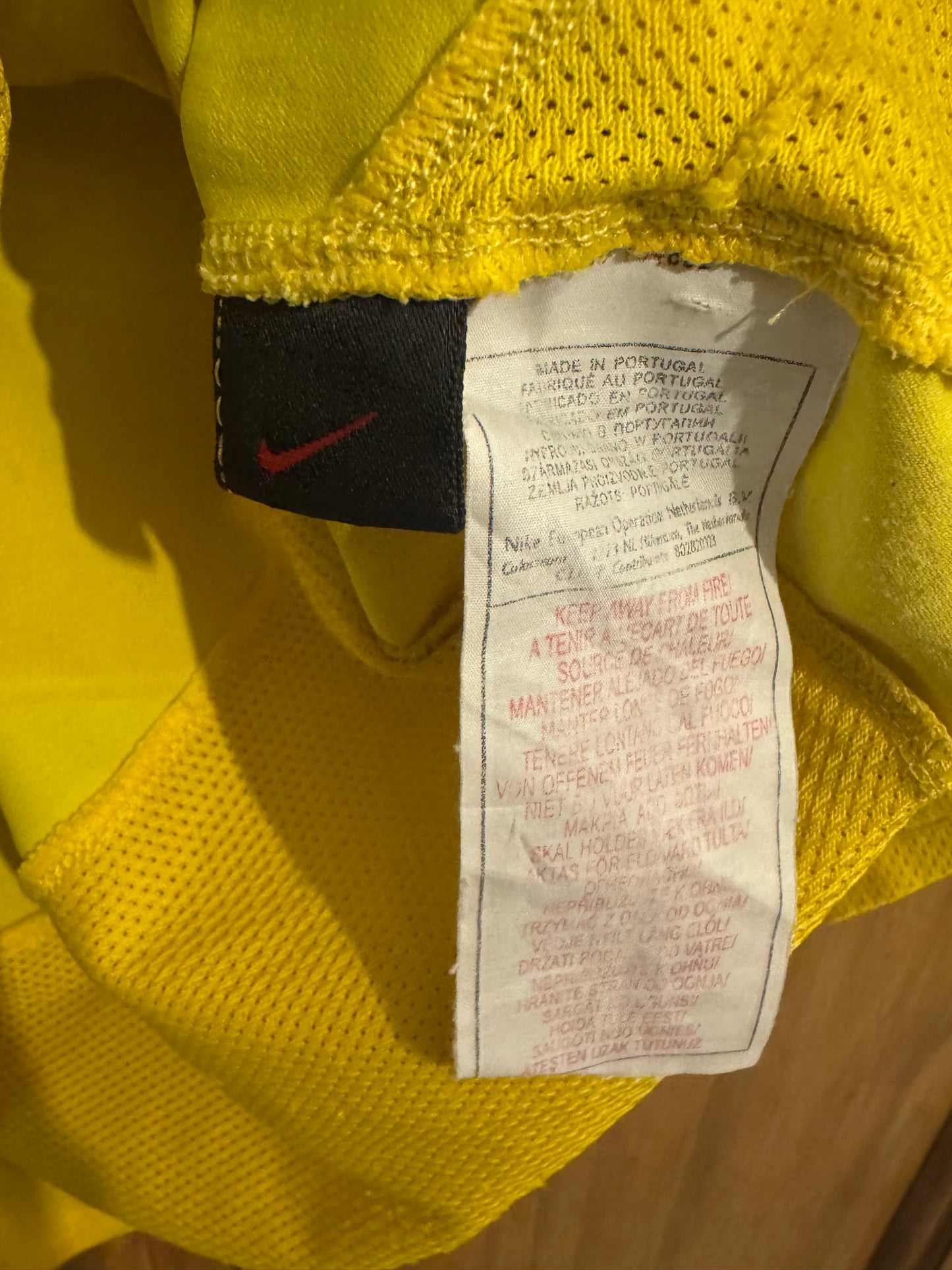 Inter Milan Football Shirt - 2003 / 2004 - Away - Medium - #4 Javier Zanetti