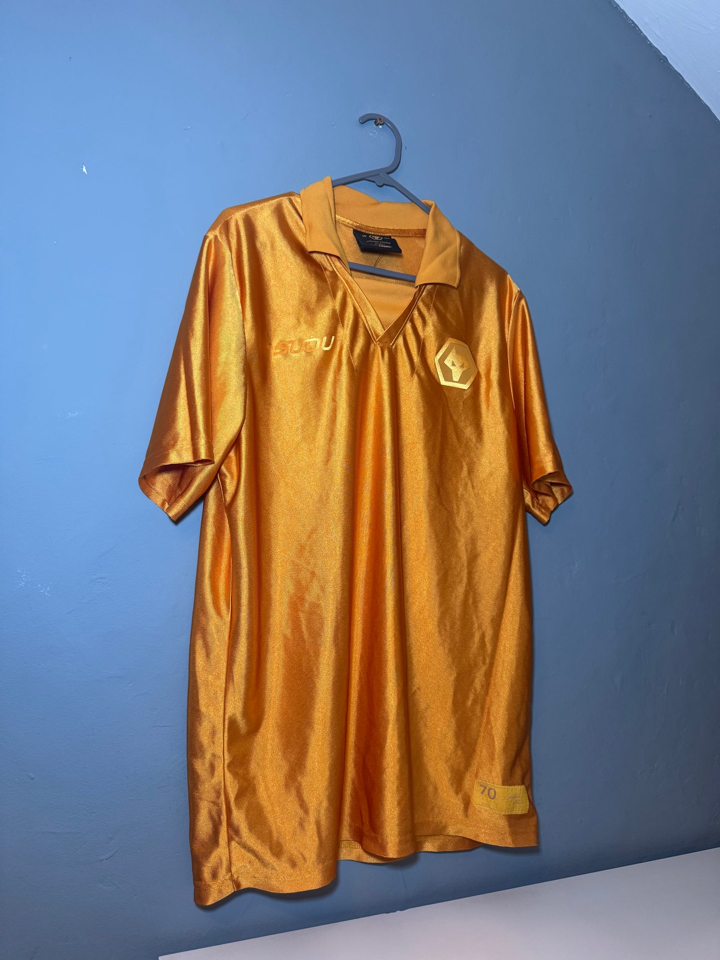 Wolverhampton Wanderers Football Shirt - 2024 / 2025 - Home - 70th Anniversary Special - Large