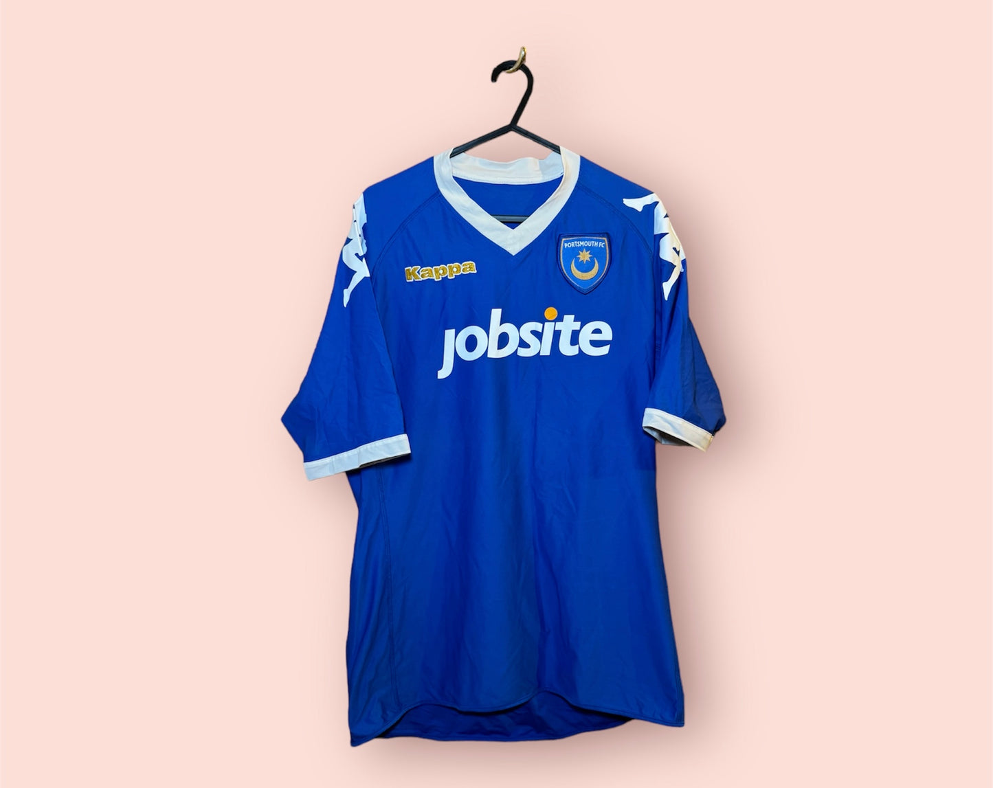 Portsmouth Football Shirt - 2010/2011 - Home - Medium