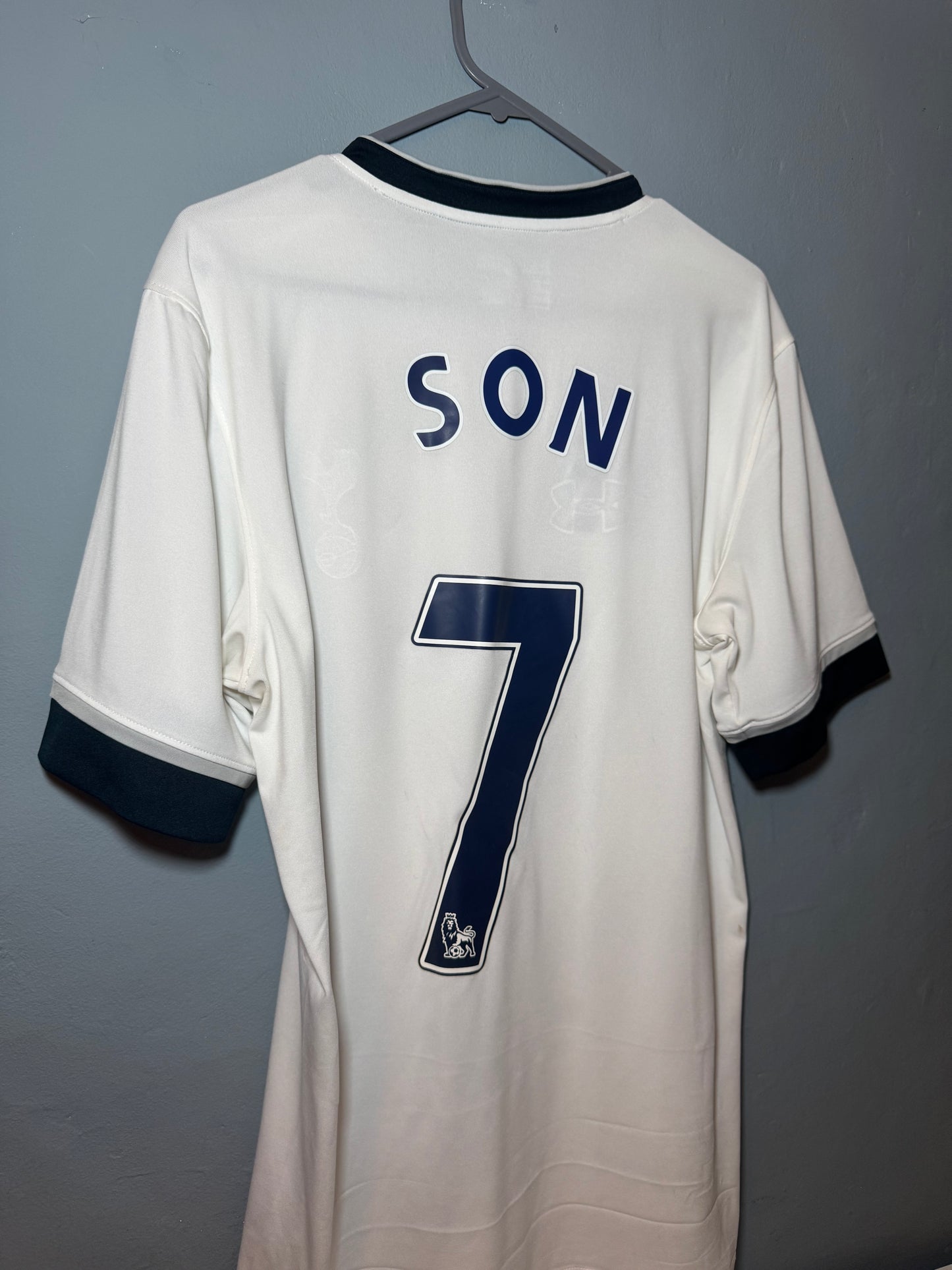 Tottenham Hotspur Football Shirt - 2015 / 2016 - Home - Medium - #7 Heung Min Son