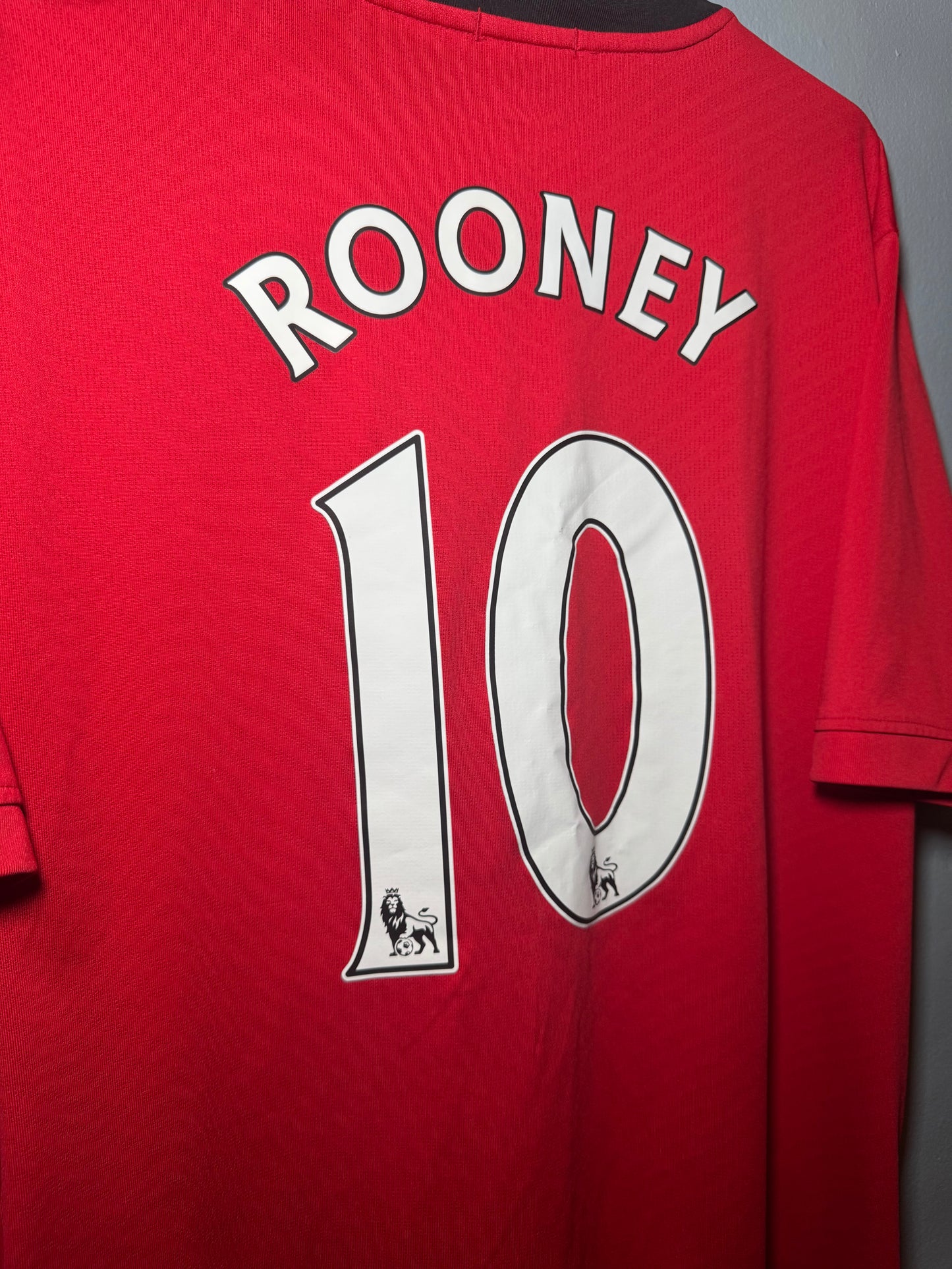 Manchester United Football Shirt - 2009 / 2010 - Home - XXL - #10 Wayne Rooney