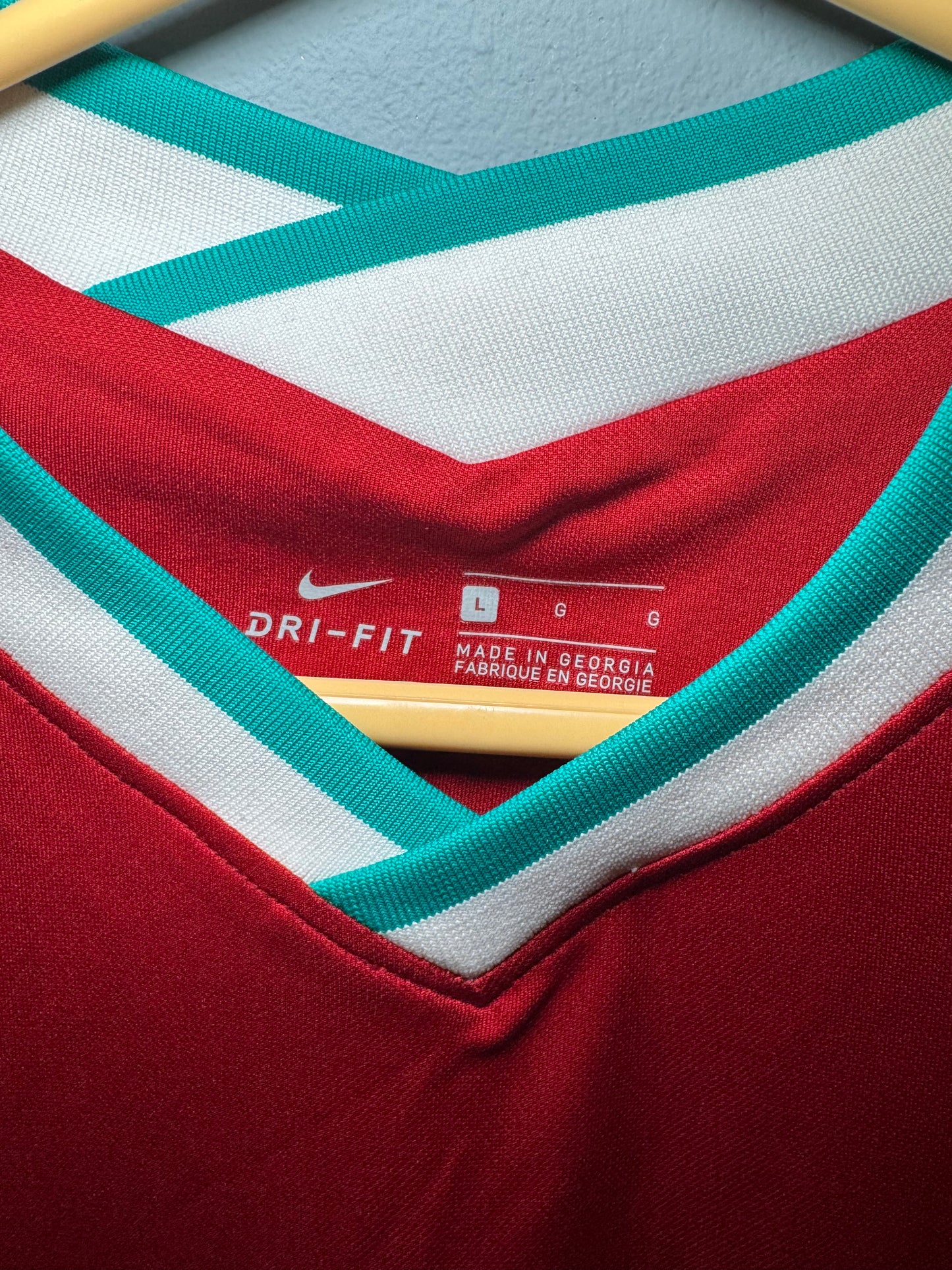 Liverpool Football Shirt - 2020 / 2021 - Home - Large - #11 Salah