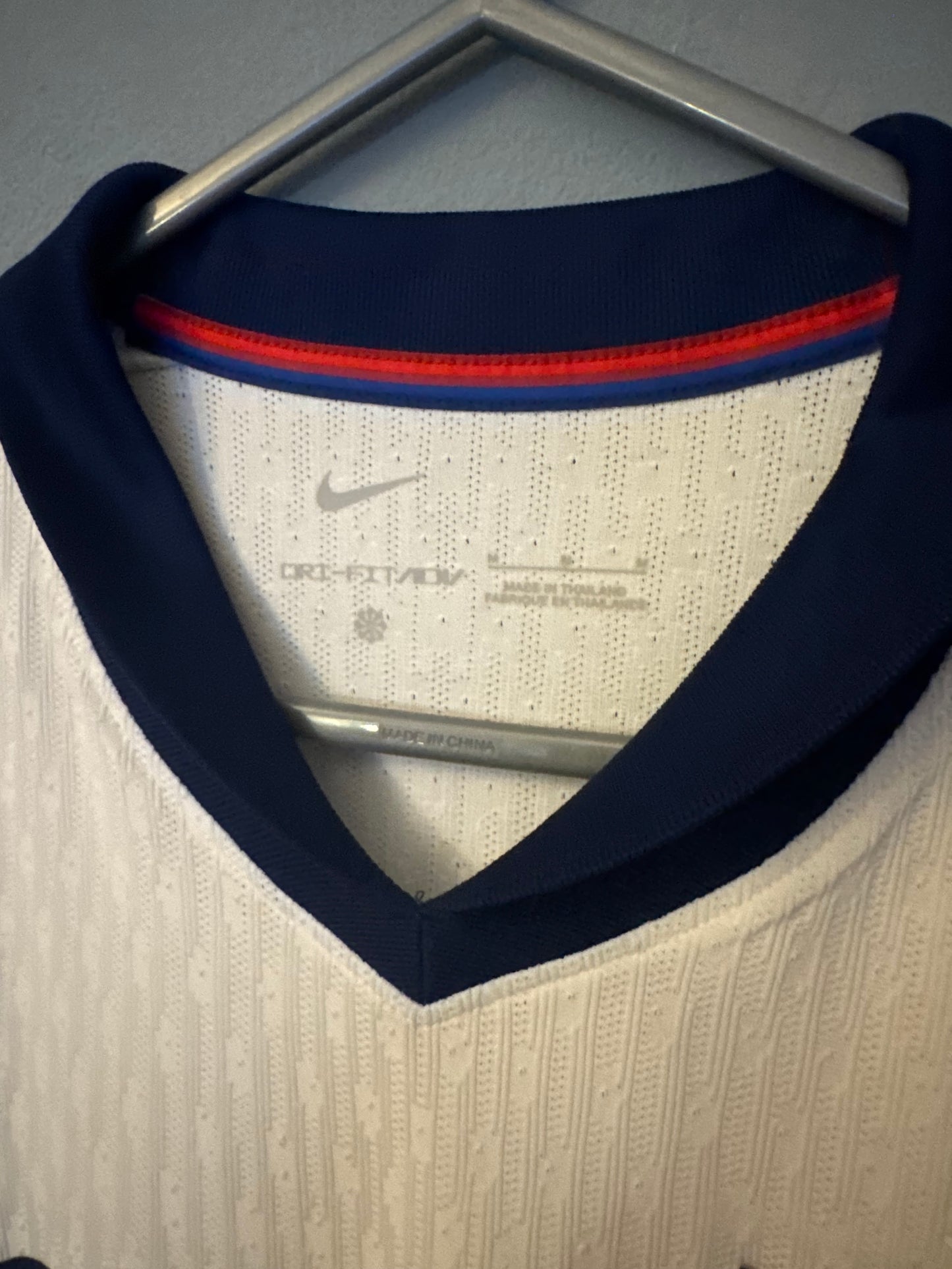 England Football Shirt - 2024 - Home - Dri-fit ADV - Medium - #10 Jude Bellingham
