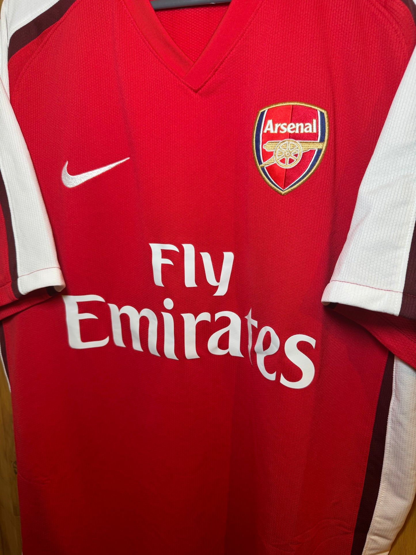 Arsenal Football Shirt - 2008 / 2009 - Home - Large - #10 William Gallas