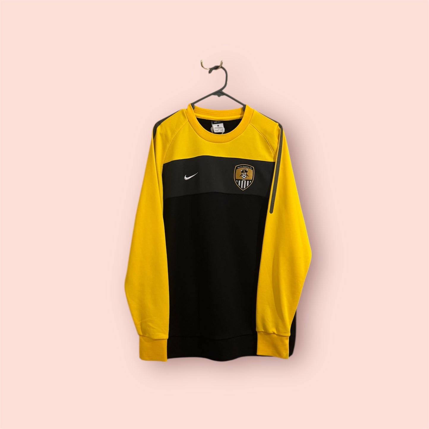 Notts County Football Shirt - 2009/2010 - Training Sweatshirt - Medium