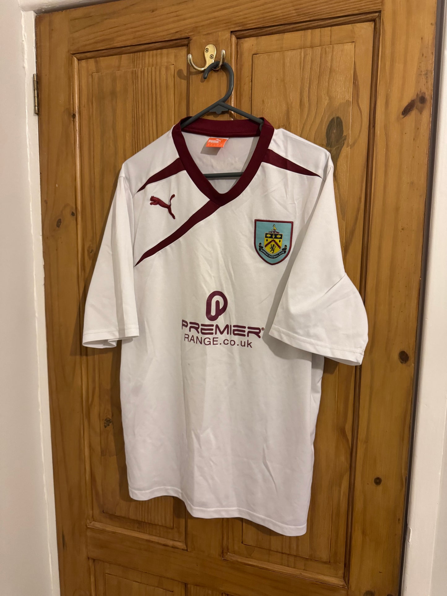 Burnley Football Shirt - Away - 2013 / 2014 - Large - #5 Jason Shackell - Rare