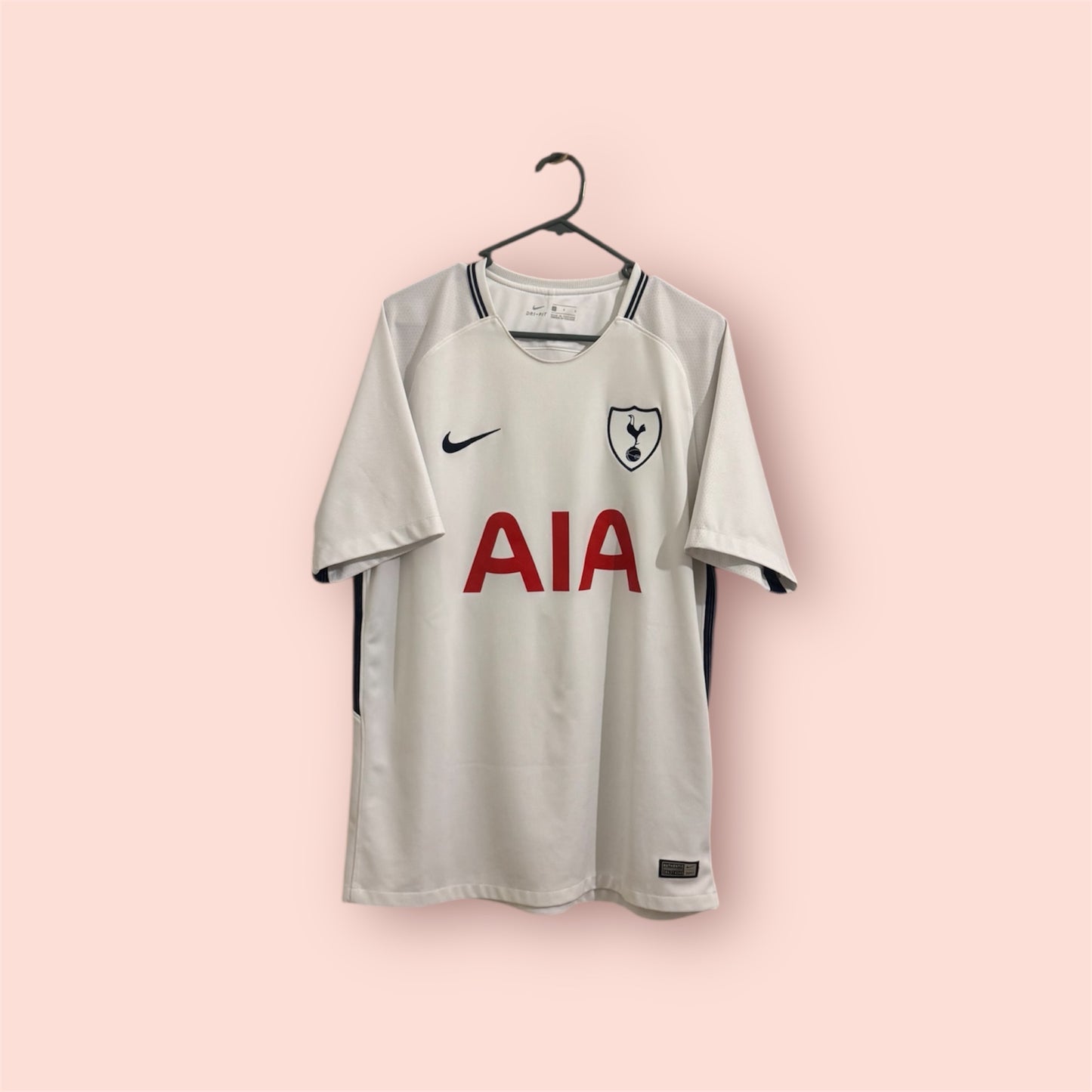Tottenham Hotspur Football Shirt - 2017 / 2018 - Home - Large - #10 Harry Kane