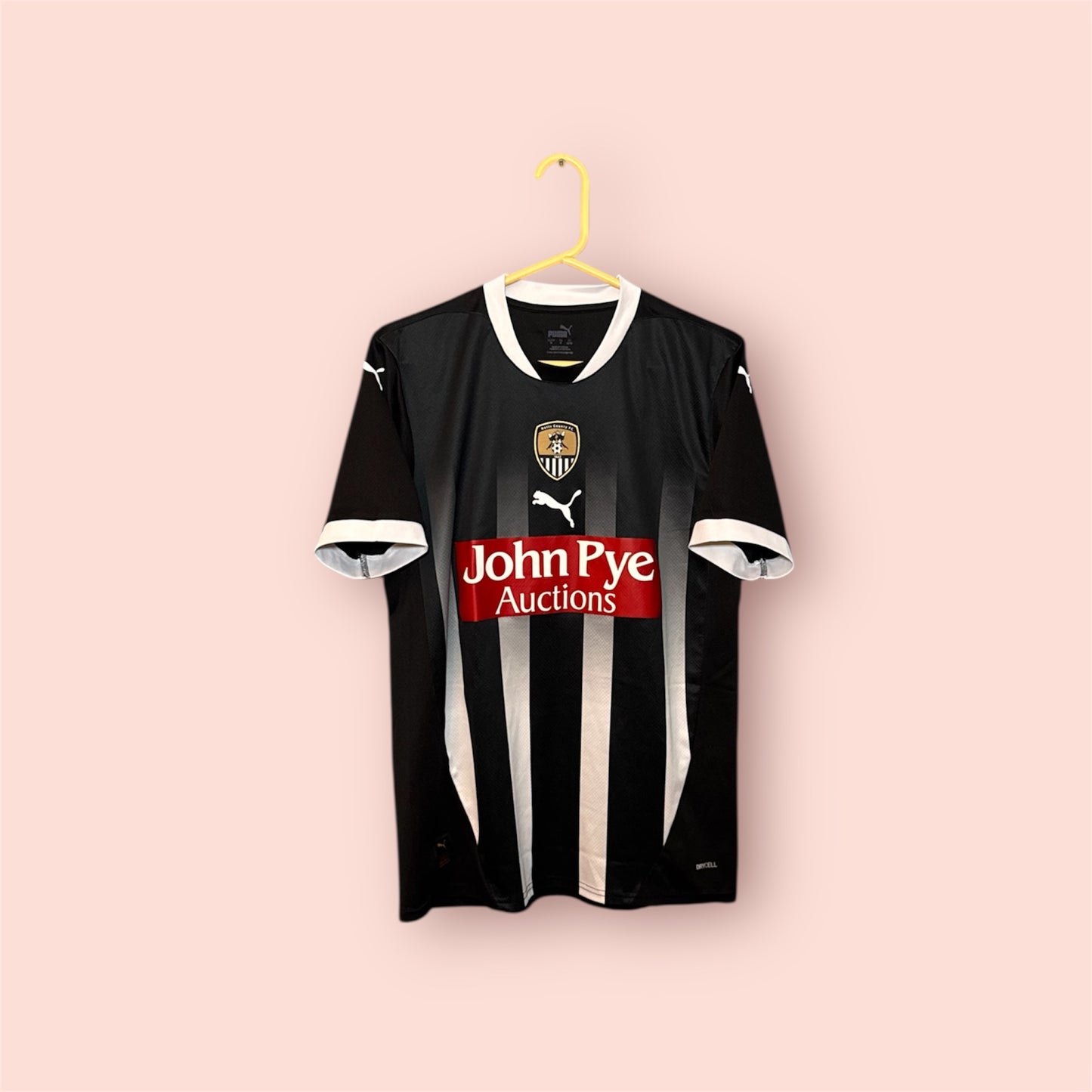 Notts County Football Shirt - 2024 / 2025 - Home - Medium