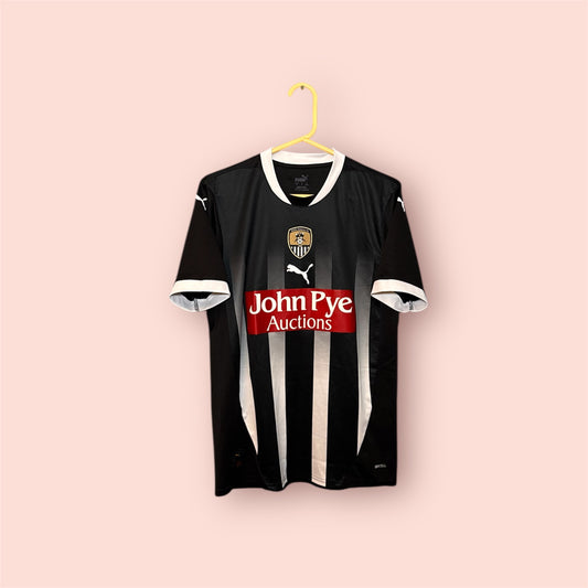 Notts County Football Shirt - 2024 / 2025 - Home - Medium