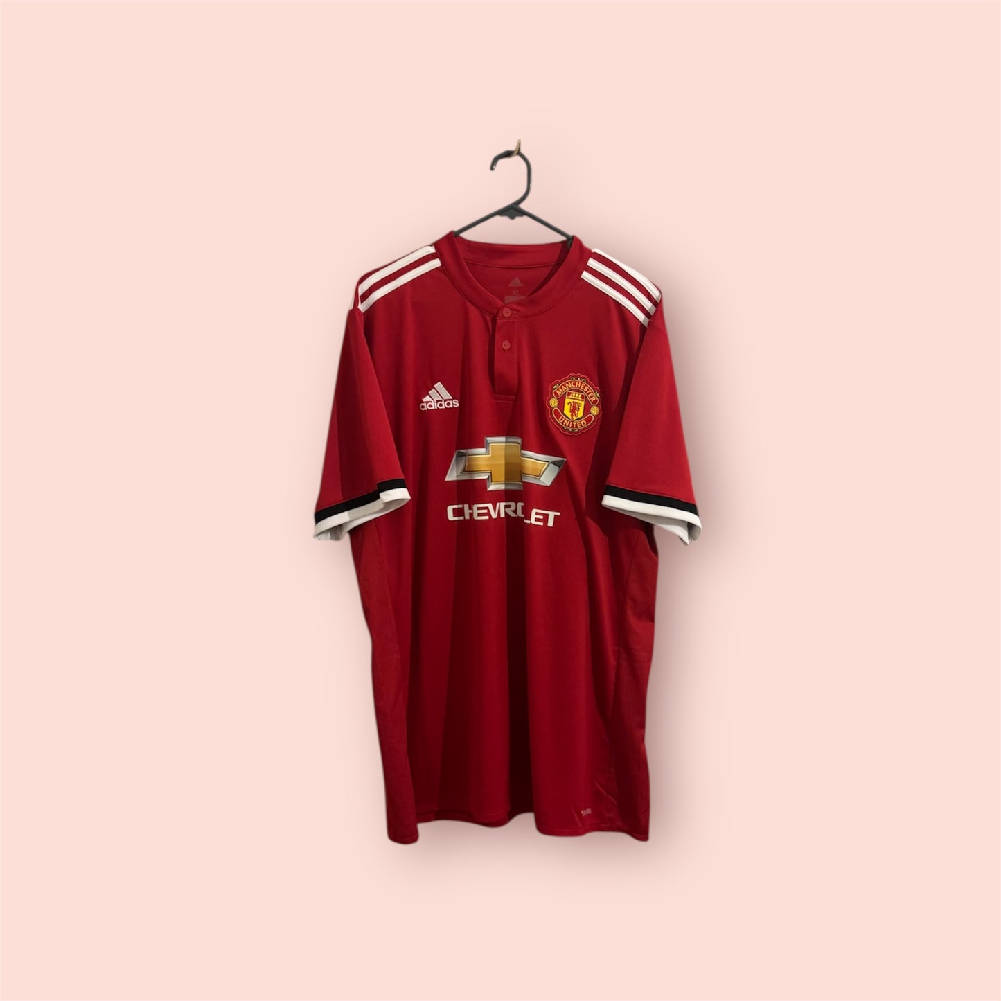 Manchester United Football Shirt - 2017/2018 - Home - XL - #25 Valencia