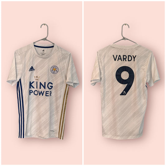 Leicester City Football Shirt - 2020 / 2021 - Away - Small - #9 Jamie Vardy