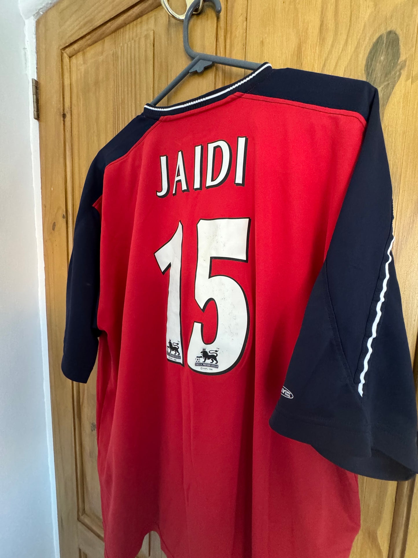 Bolton Wanderers Football Shirt - 2003 / 2004 - Away - XXL - #15 Rahdi Jaidi