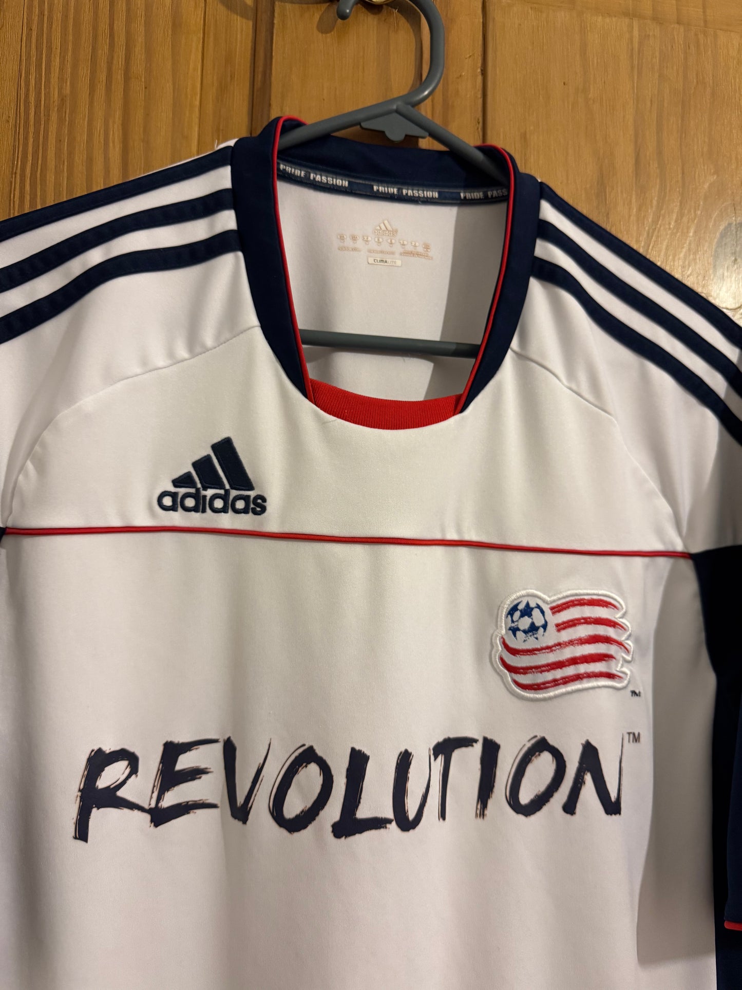 New England Revolution Football Shirt - 2020 / 2011 - Home - Medium - Rare