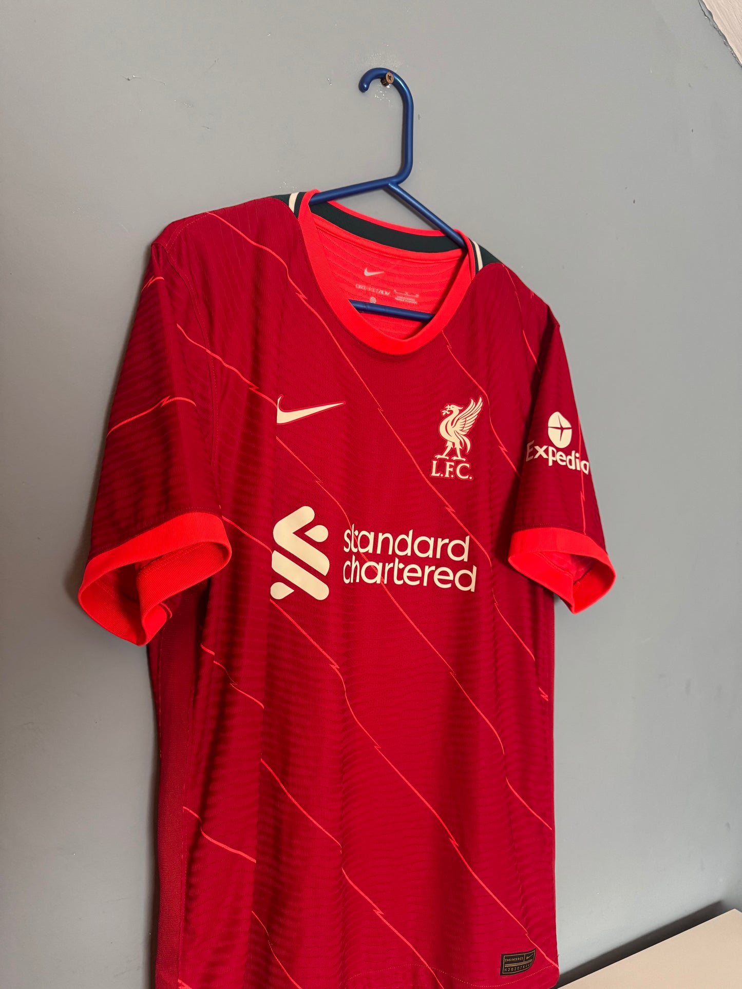 Liverpool Football Shirt - 2021 / 2022 - Home - XL - Dri Fit Adv - #5 Konate