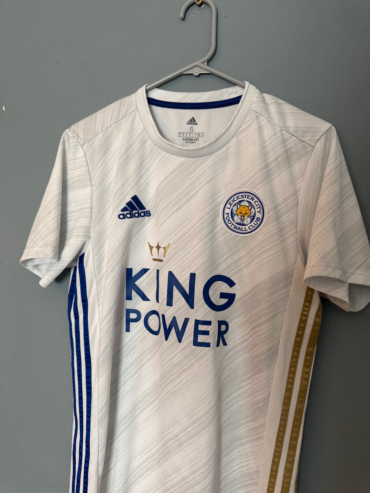 Leicester City Football Shirt - 2020 / 2021 - Away - Small - #9 Jamie Vardy