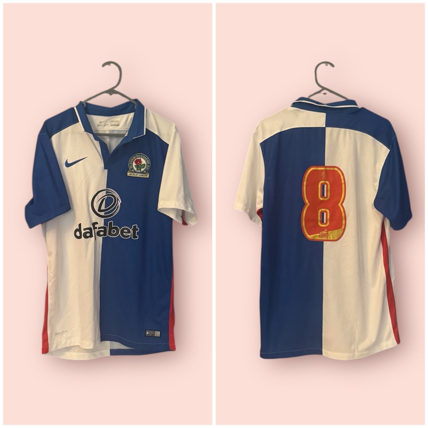 Blackburn Rovers Football Shirt - 2015 / 2026 - Medium - #8