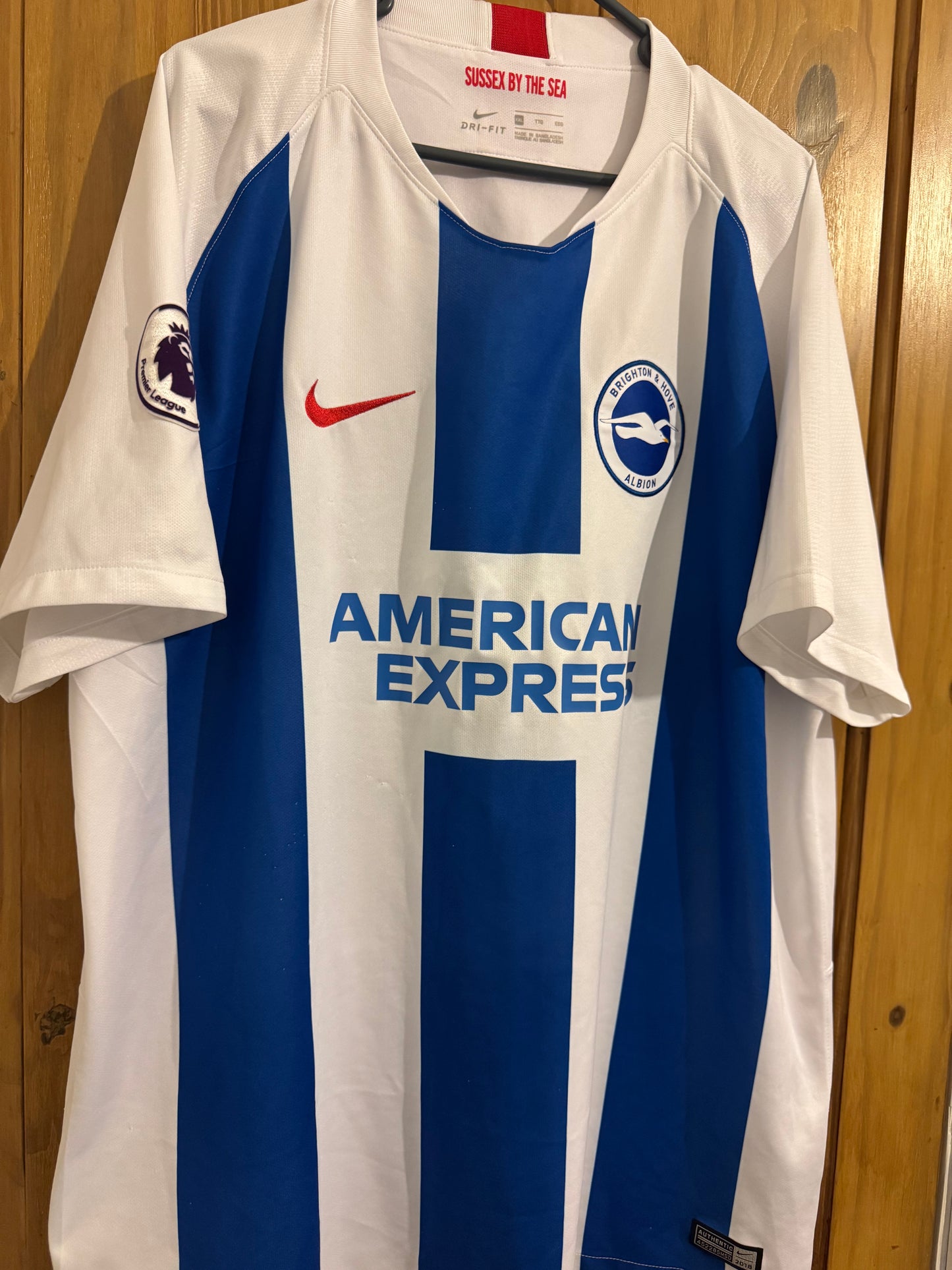 Brighton & Hove Albion Football Shirt - 2018 / 2019 - Home - XXL - Rare