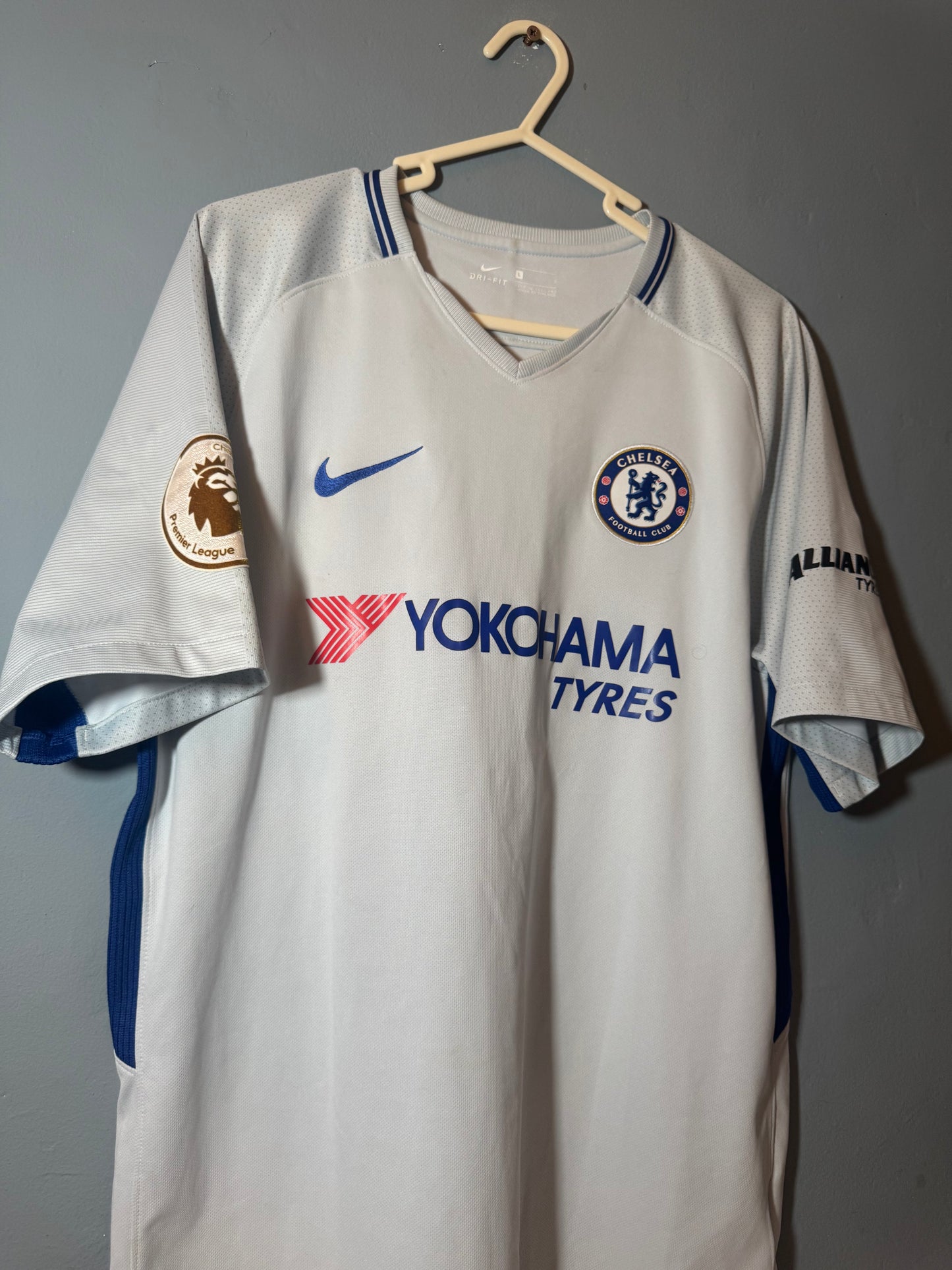 Chelsea Football Shirt - 2017 / 2018 - Away - Large - #7N'Golo Kante