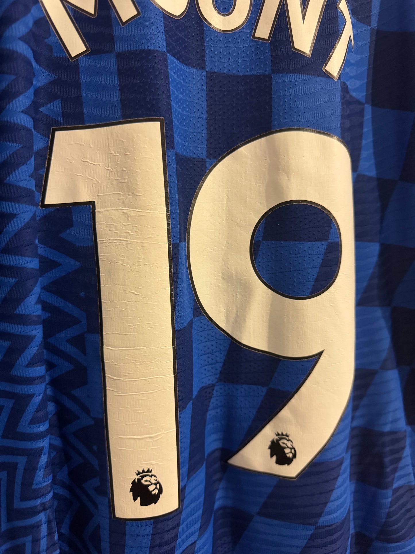 Chelsea Football Shirt - 2021 / 2022 - Home - Medium - #19 Mount - DRI FIT ADV