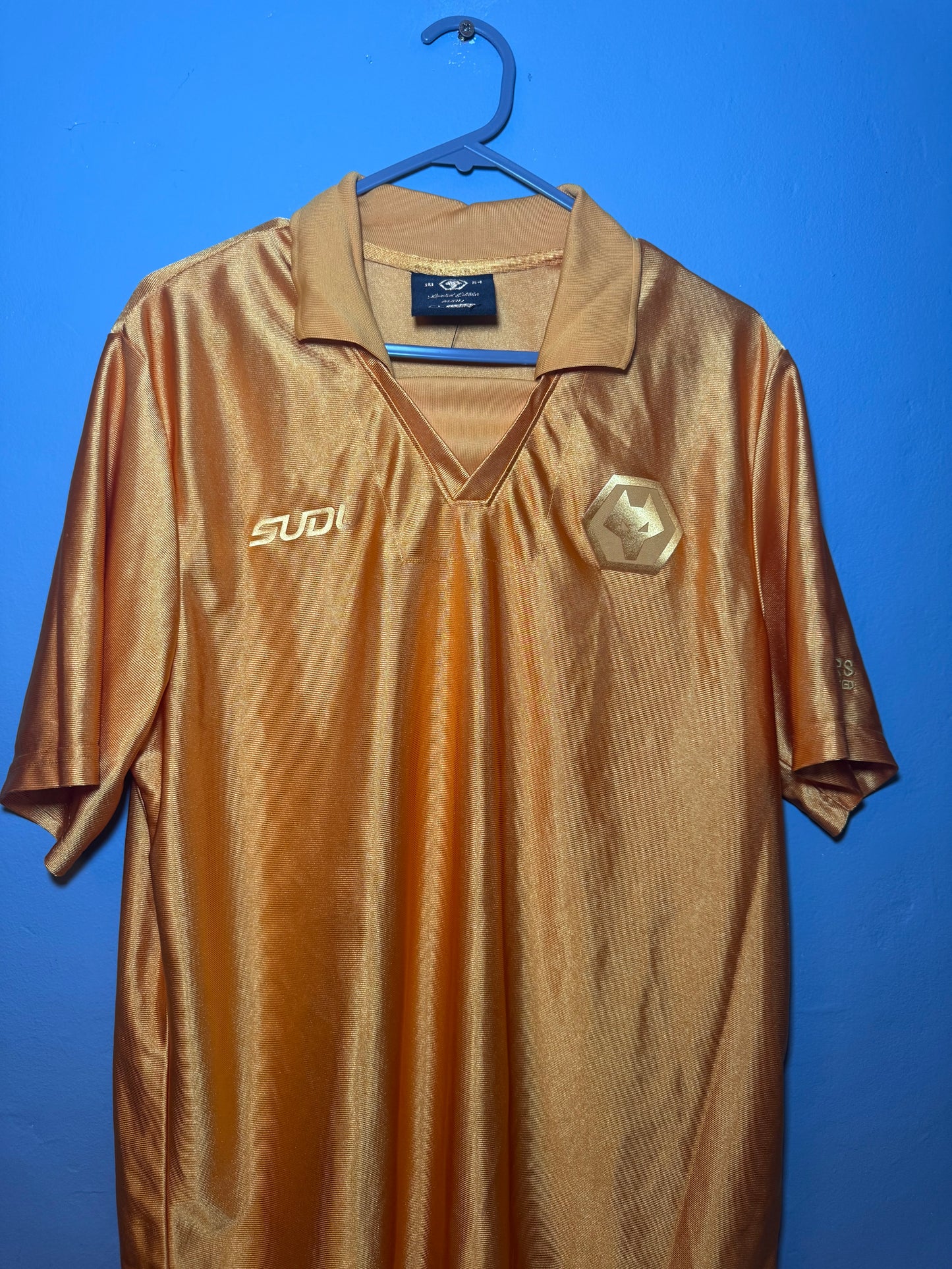 Wolverhampton Wanderers Football Shirt - 2024 / 2025 - Home - 70th Anniversary Special - Large
