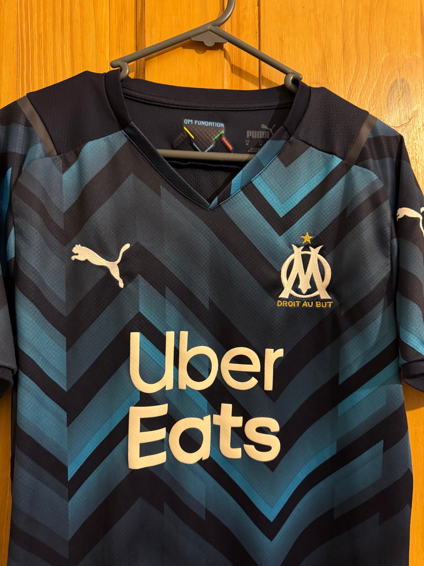 Olympique Marseille Football Shirt - 2021 / 2022 - Away - Medium - Rare