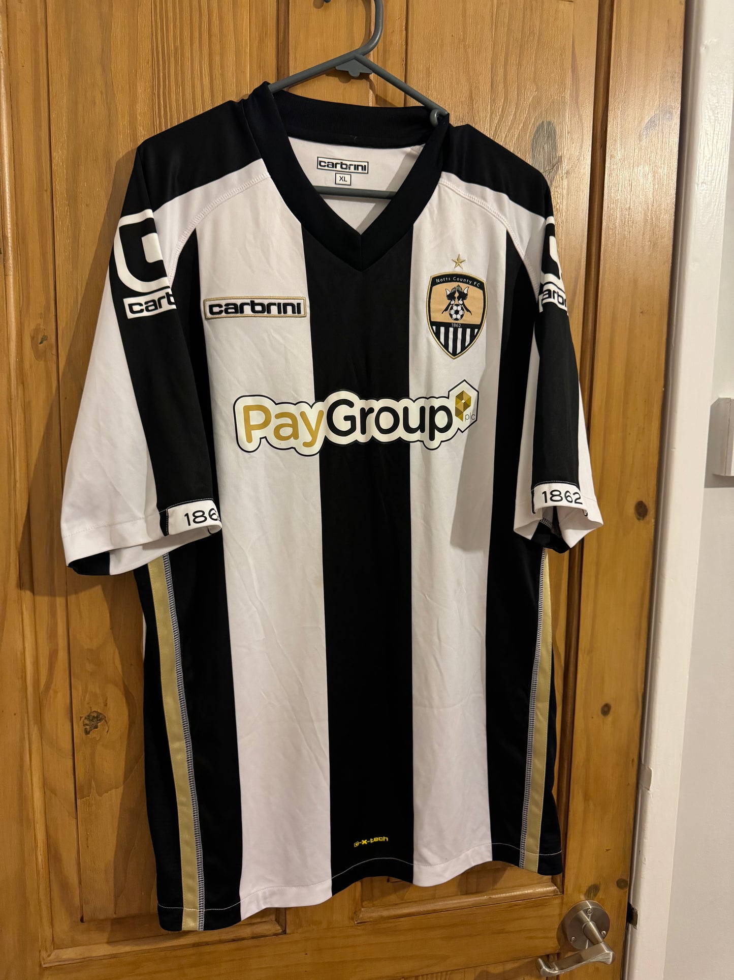 Notts County Football Shirt - 2014 / 2015 - Home - XL - Rare