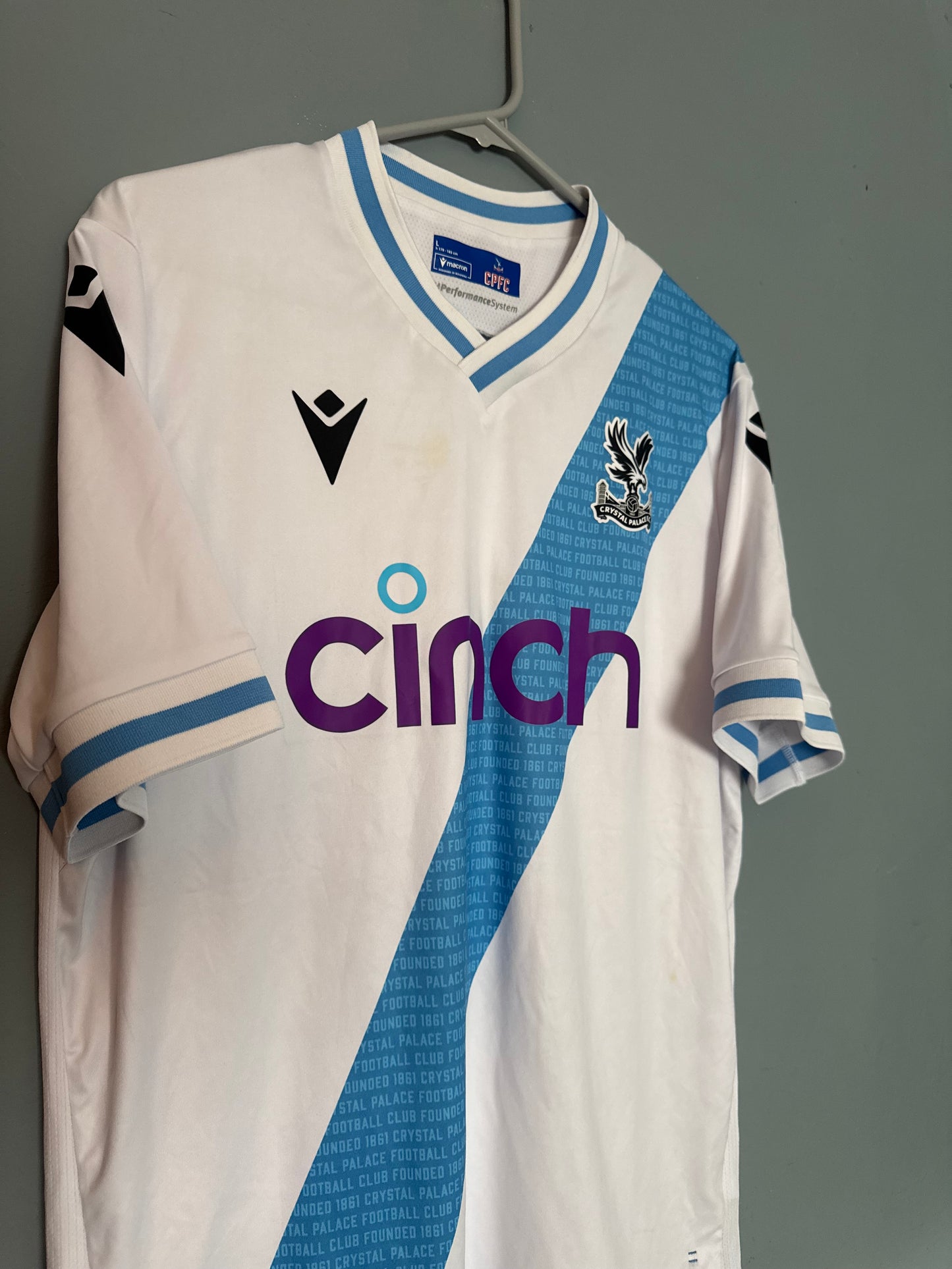 Crystal Palace Football Shirt - 2023 / 2024 - Away - Large - #16 Andersen