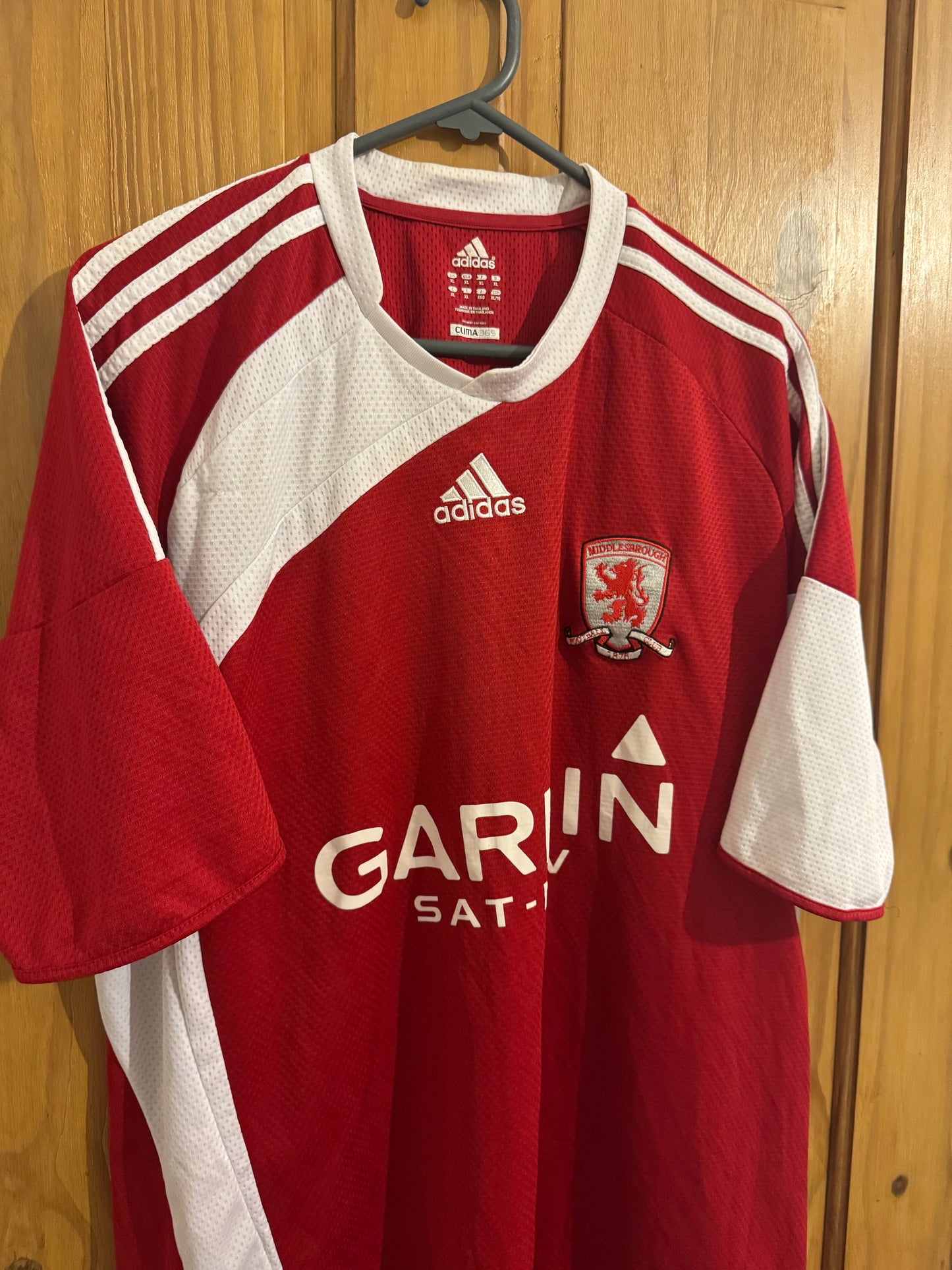 Middlesbrough FC Football Shirt - 2009 / 2010 - Home - XL