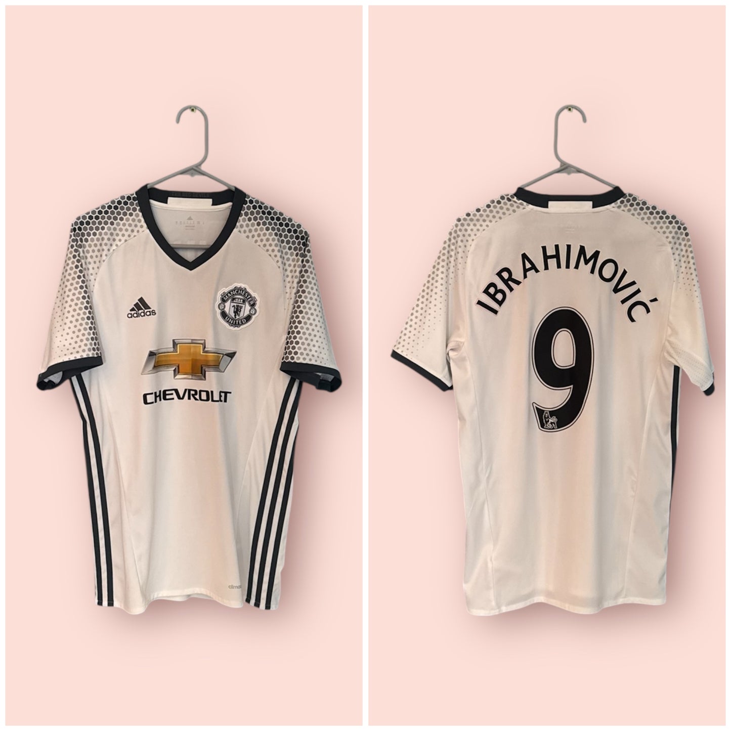Manchester United Football Shirt - 2016 / 2017 - Third - Medium - #9 Ibrahimovic