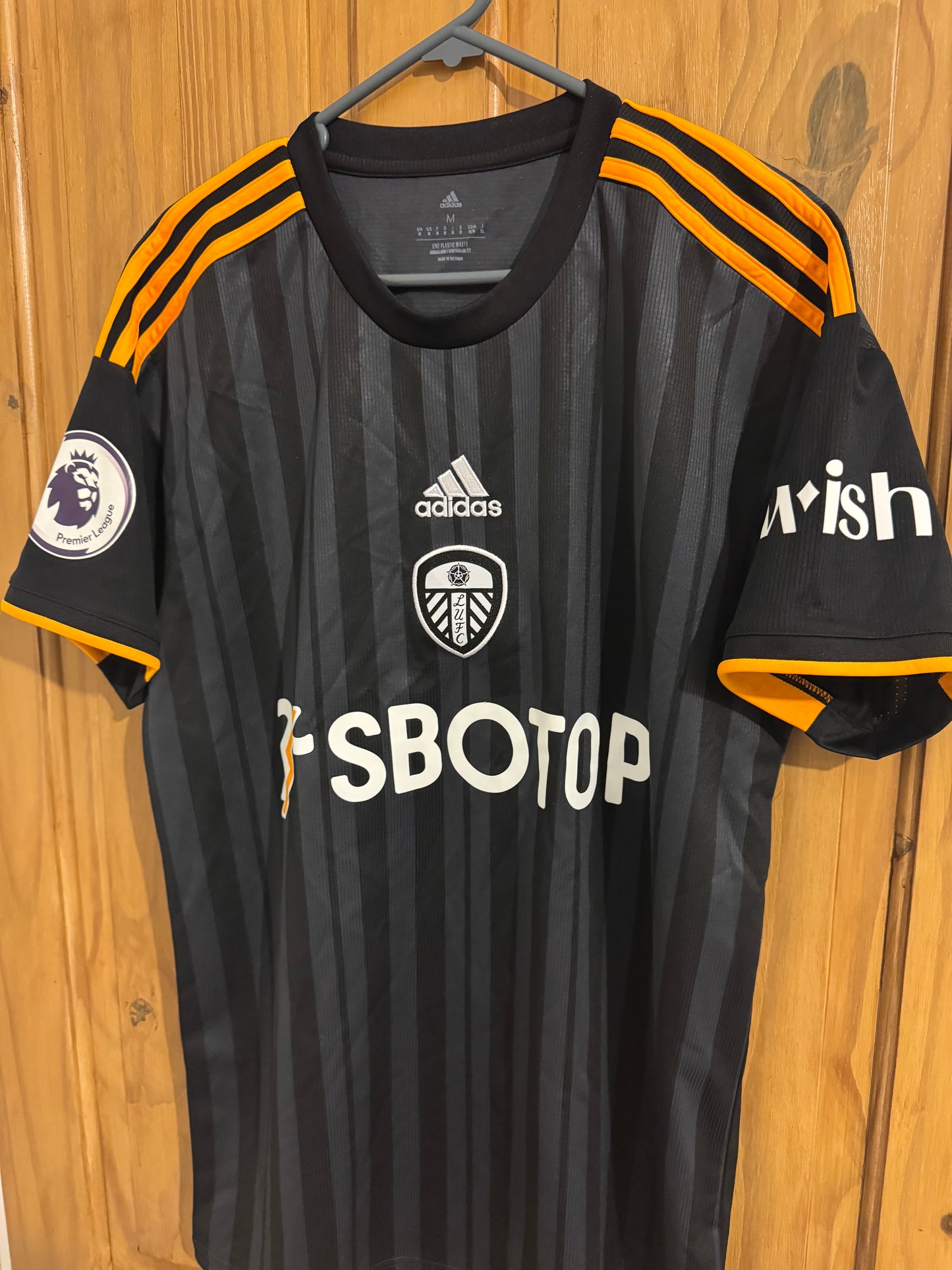 Leeds United Football Shirt - 2022 / 2023 - Third - Medium - #9 Bamford